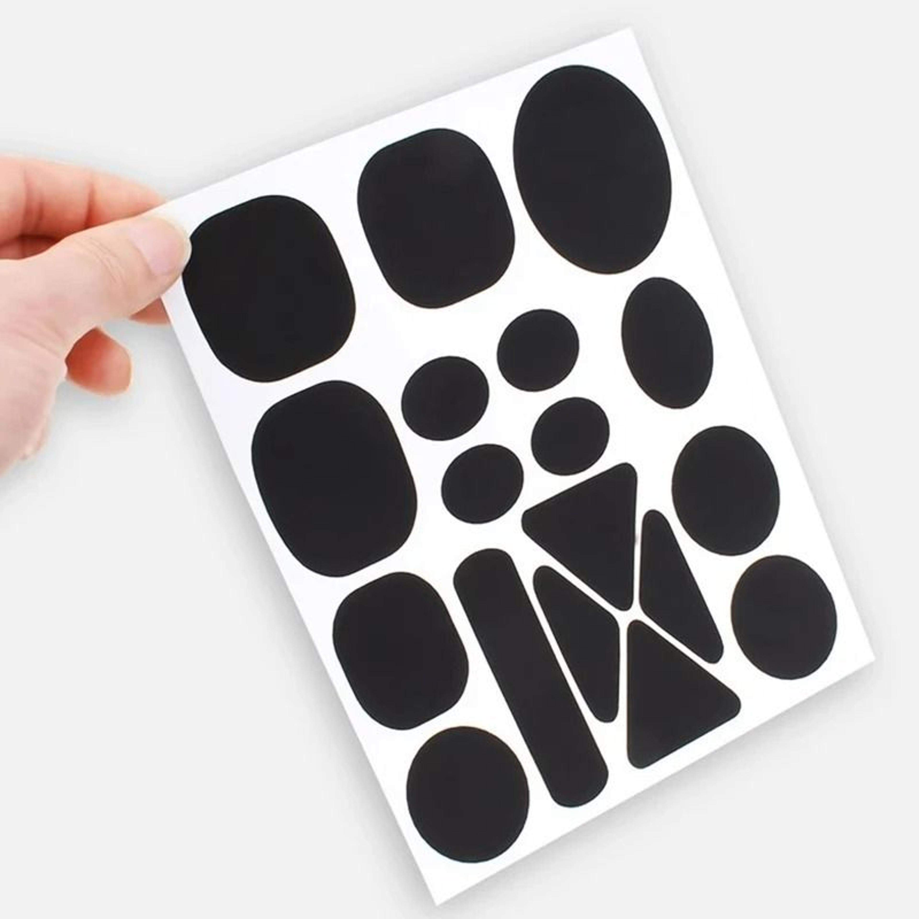 self adhesive fabric clothing repair patch kit assorted shapes for down jackets and apparel