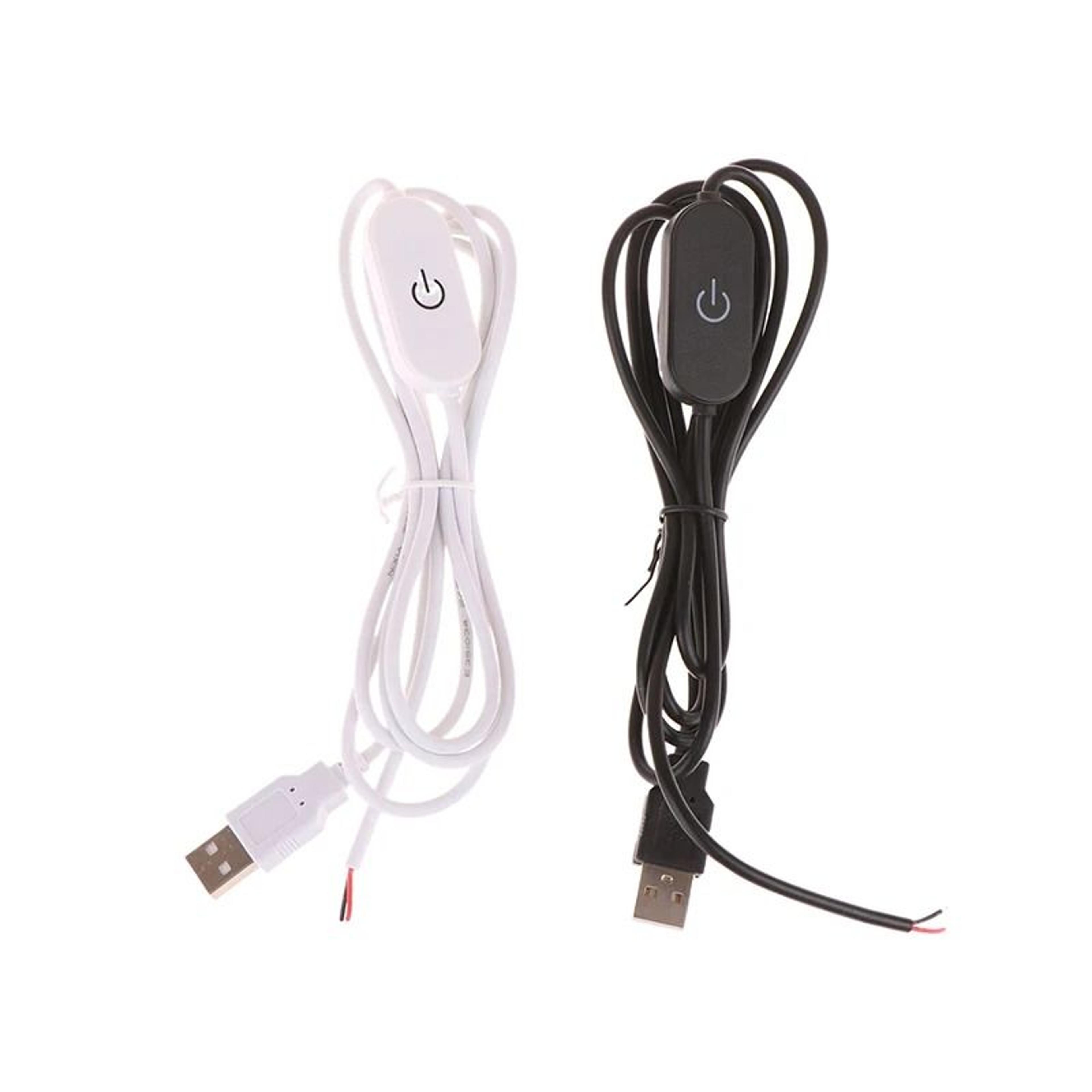 usb touch dimmer switch cable 2a 5v stepless dimming controller with wire leads