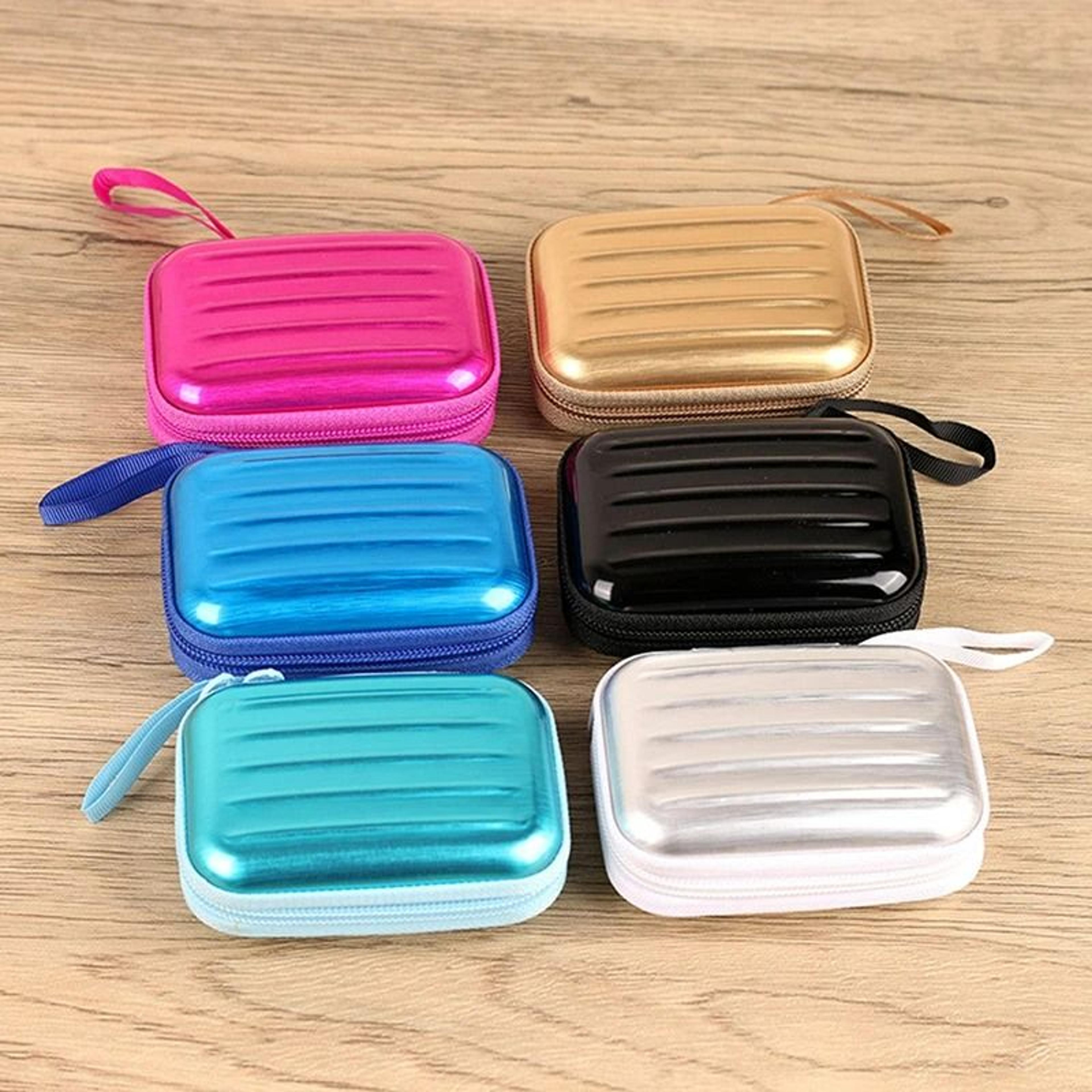 15-bottle essential oil carrying case storage bag for 1 ml and 2 ml roller bottles