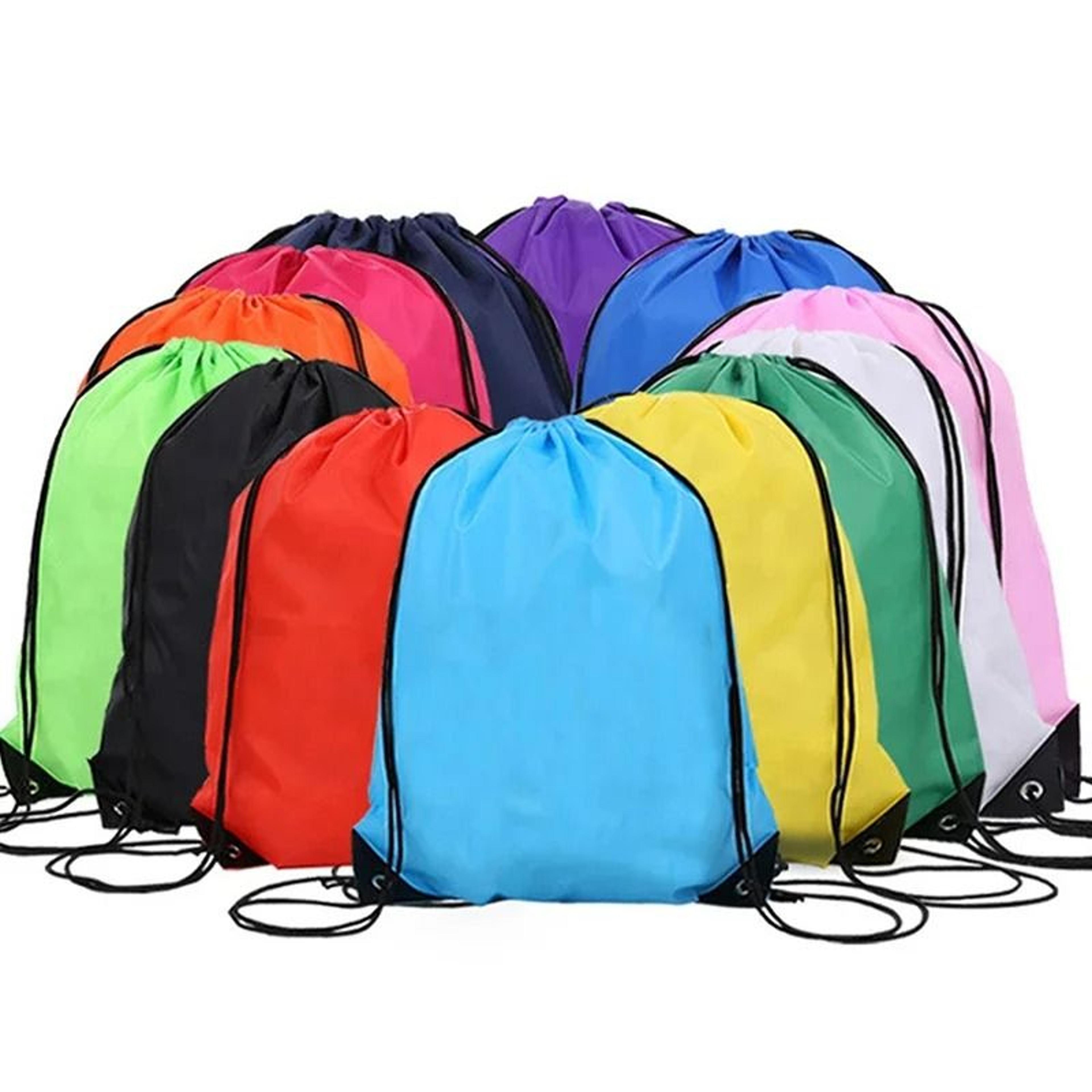 waterproof foldable drawstring gym bag backpack for swimming, hiking, and travel