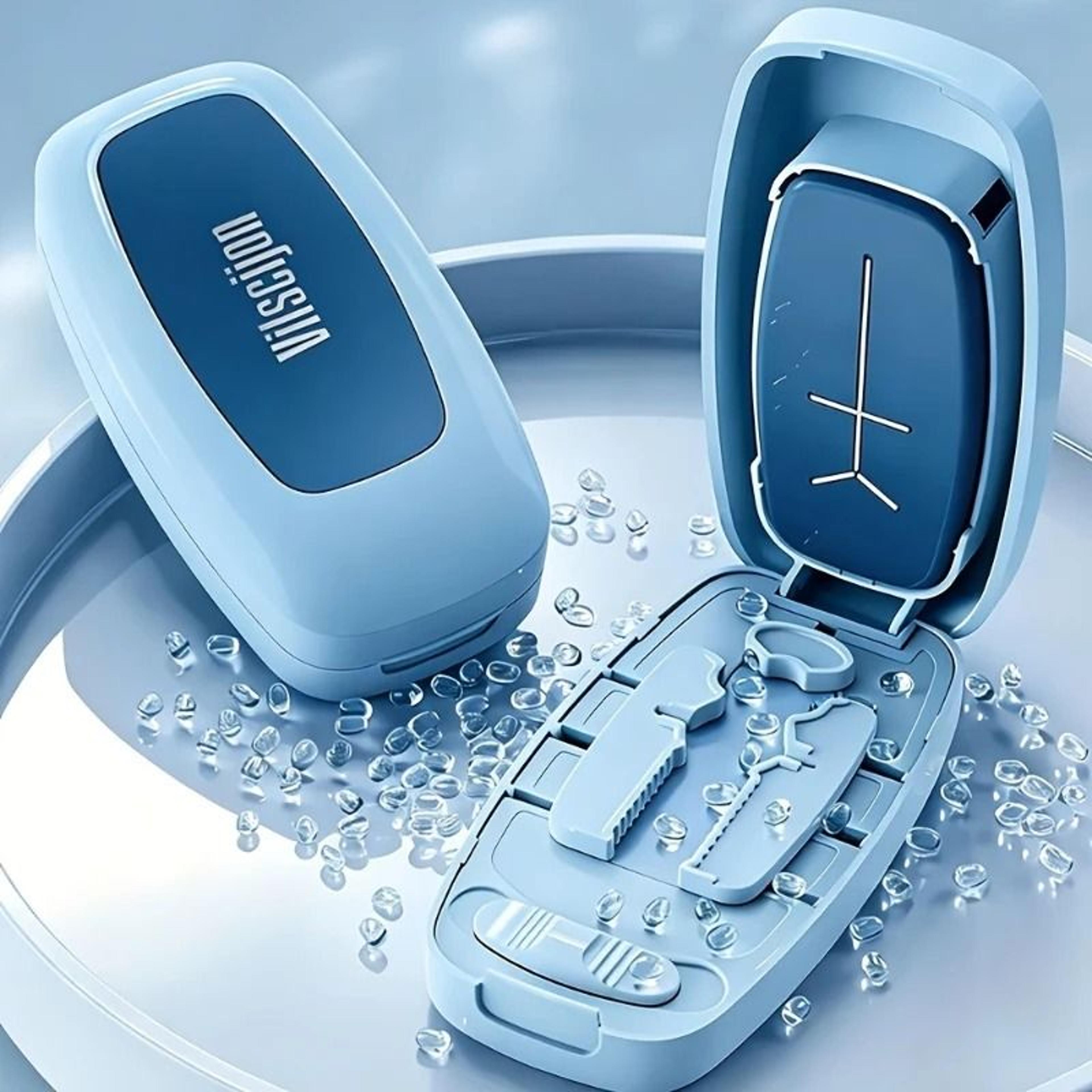 portable precision pill splitter and tablet divider