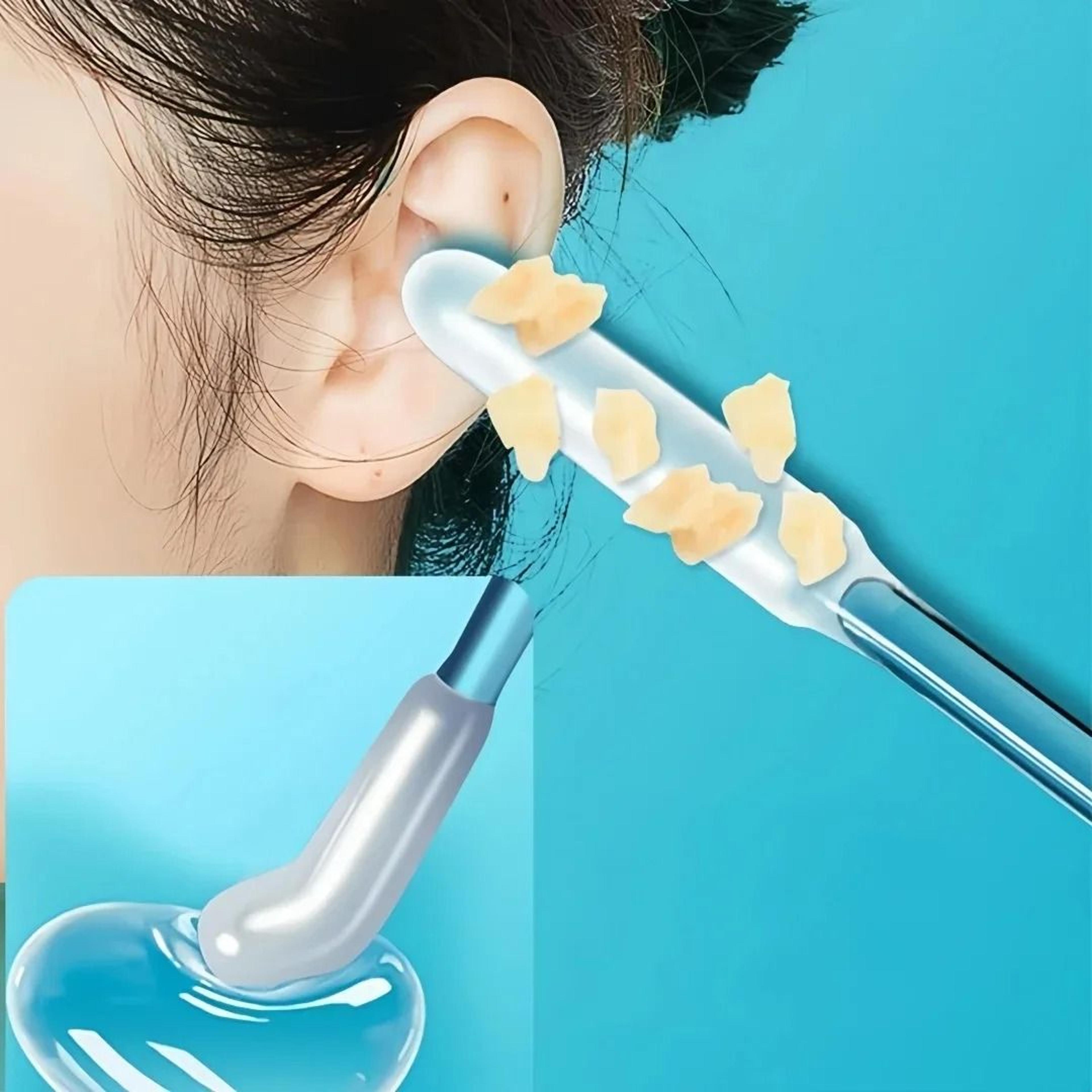 24-piece sticky ear wax cleaning swabs and gentle removal digging tools