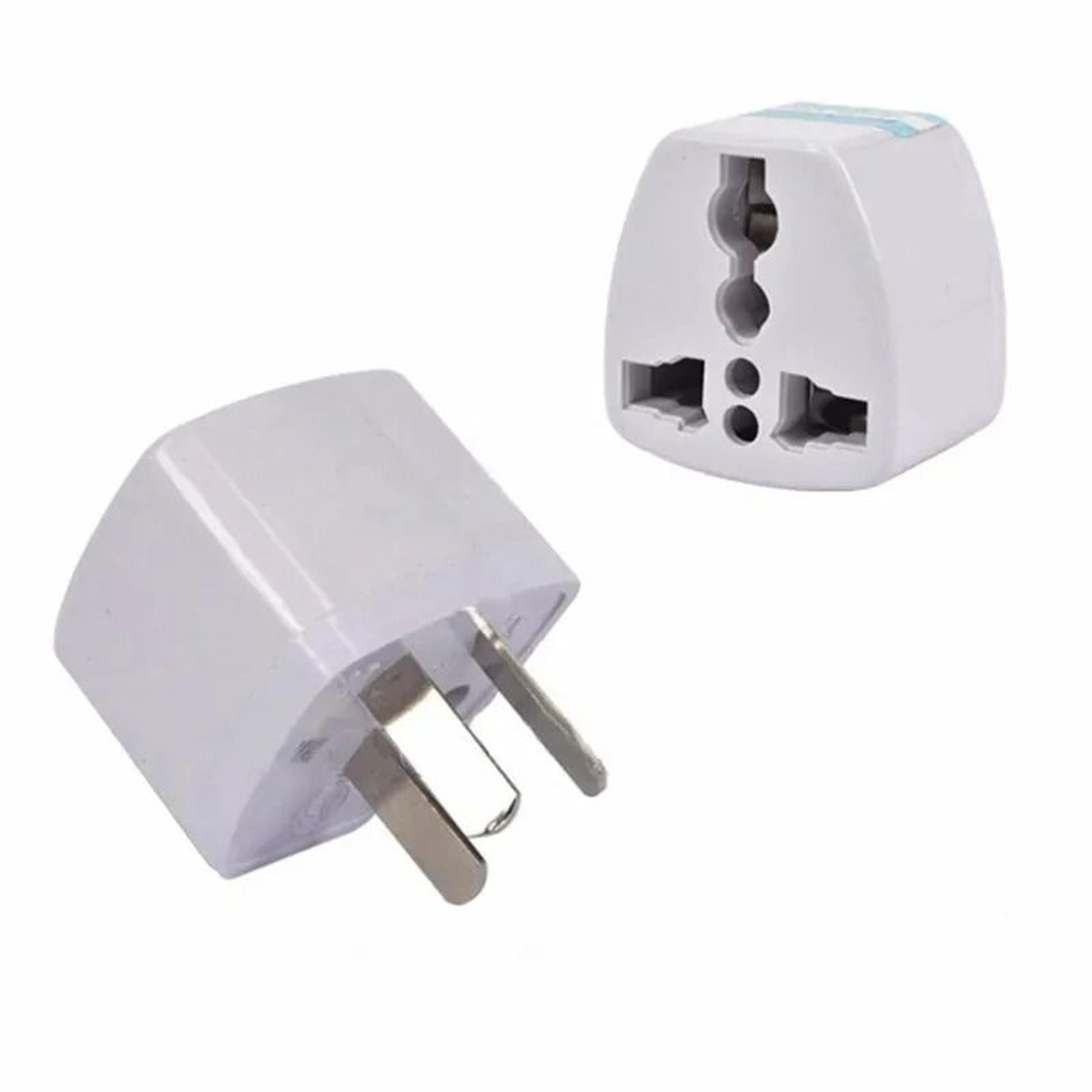 universal us/eu/uk to australia & new zealand ac travel power adapter converter