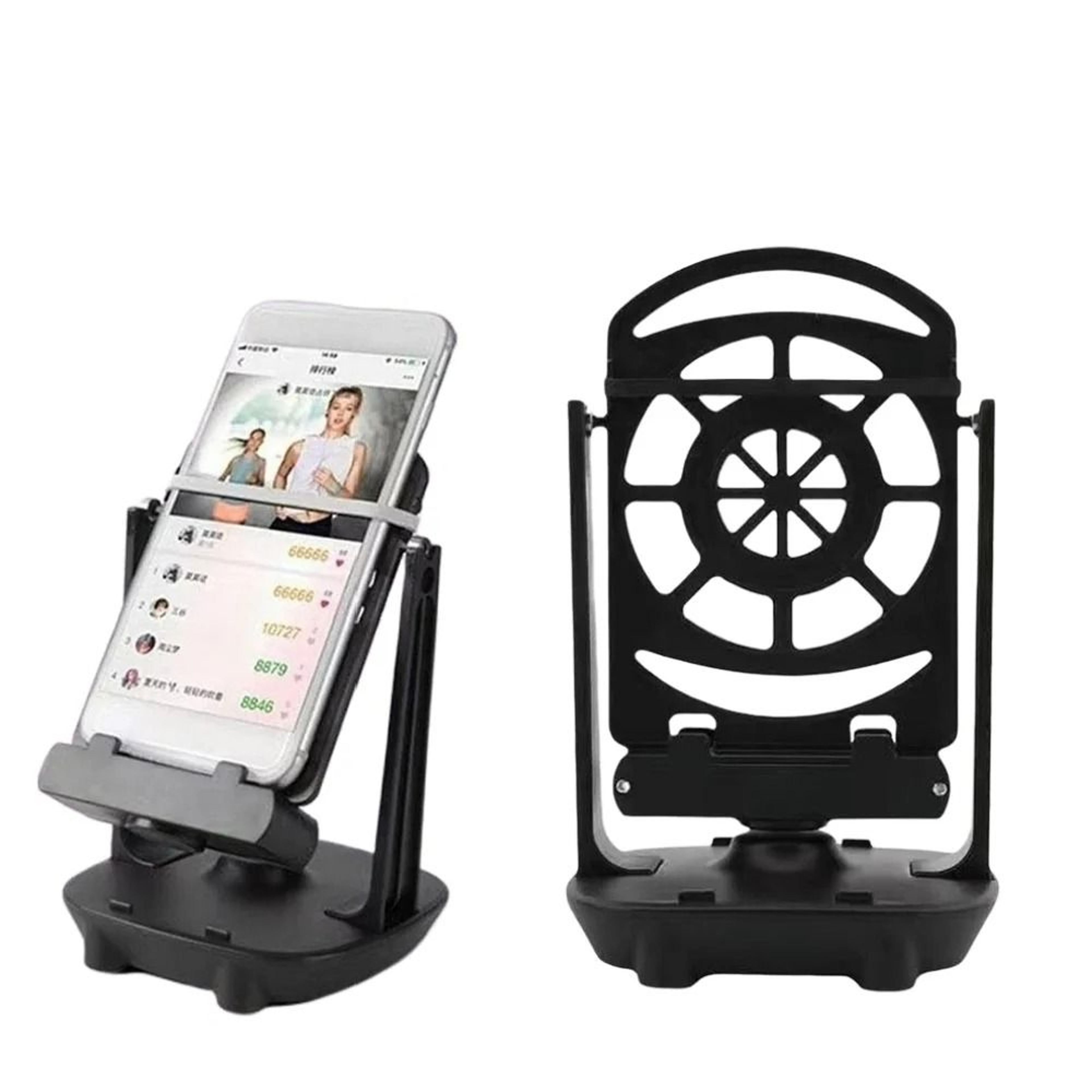 automatic phone swing shaker & pedometer desk wiggler stand