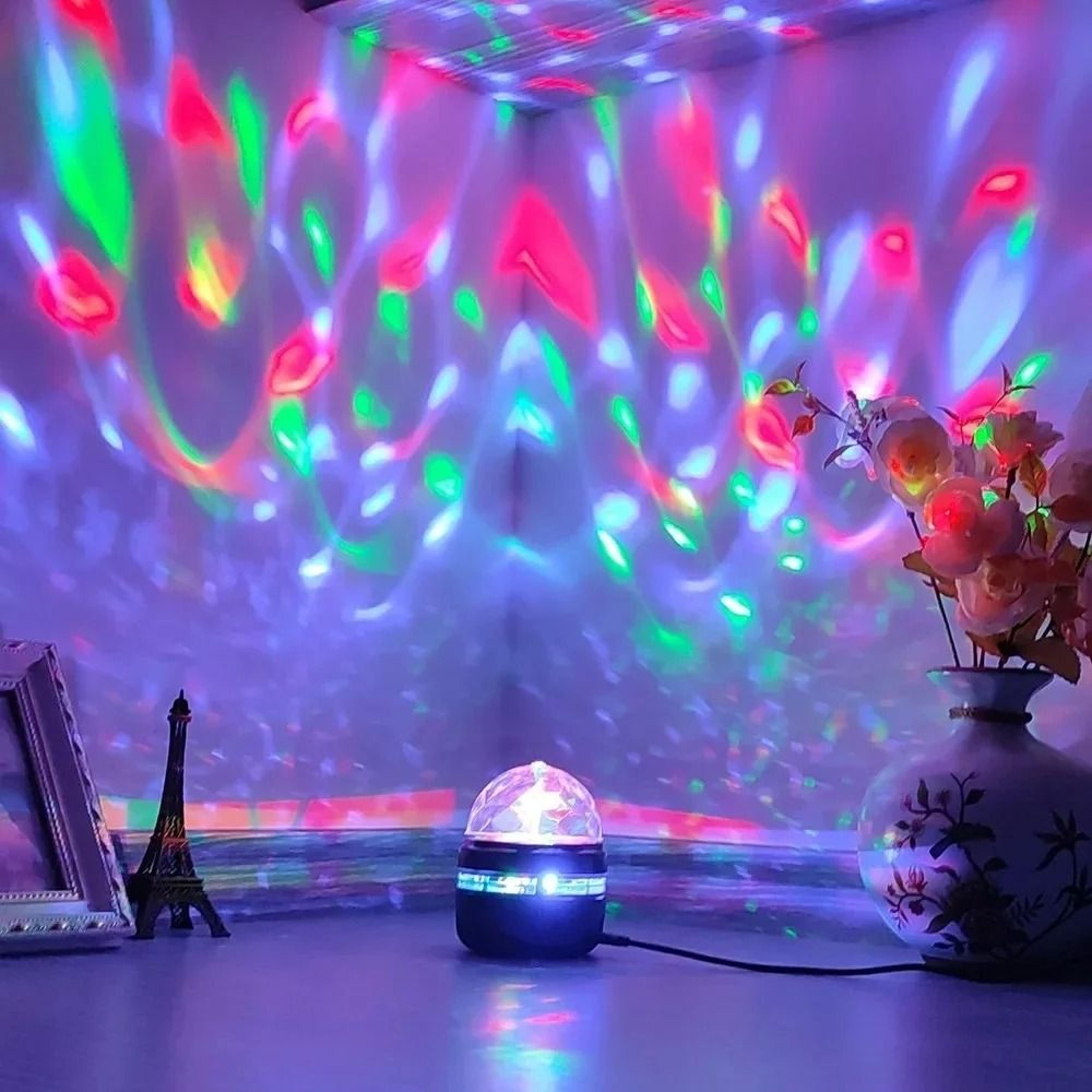 5v usb starry galaxy projector night light & colorful sky ambiance display for bedroom & gaming room