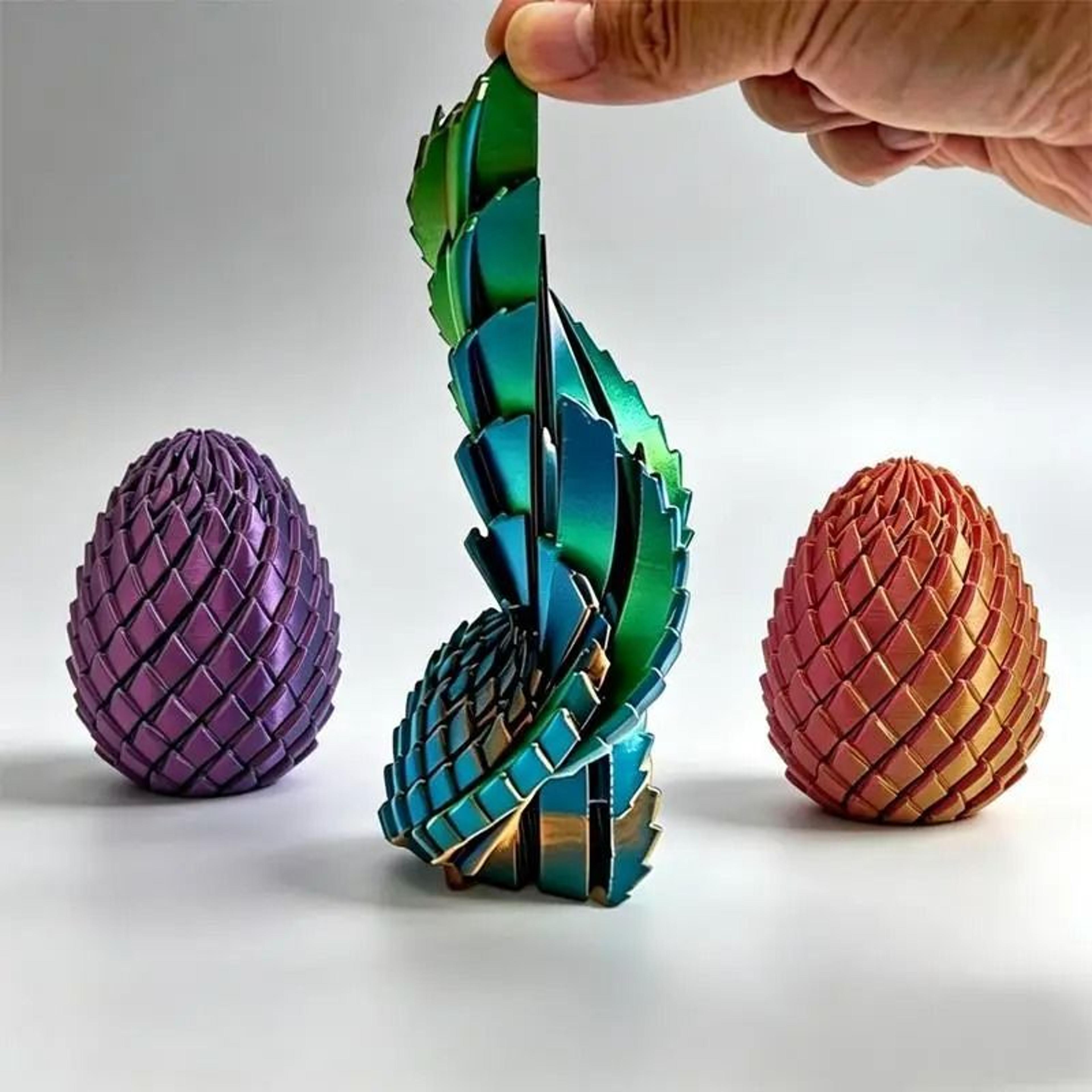 3d printed twist spiral sphere gear ball stress relief fidget toy