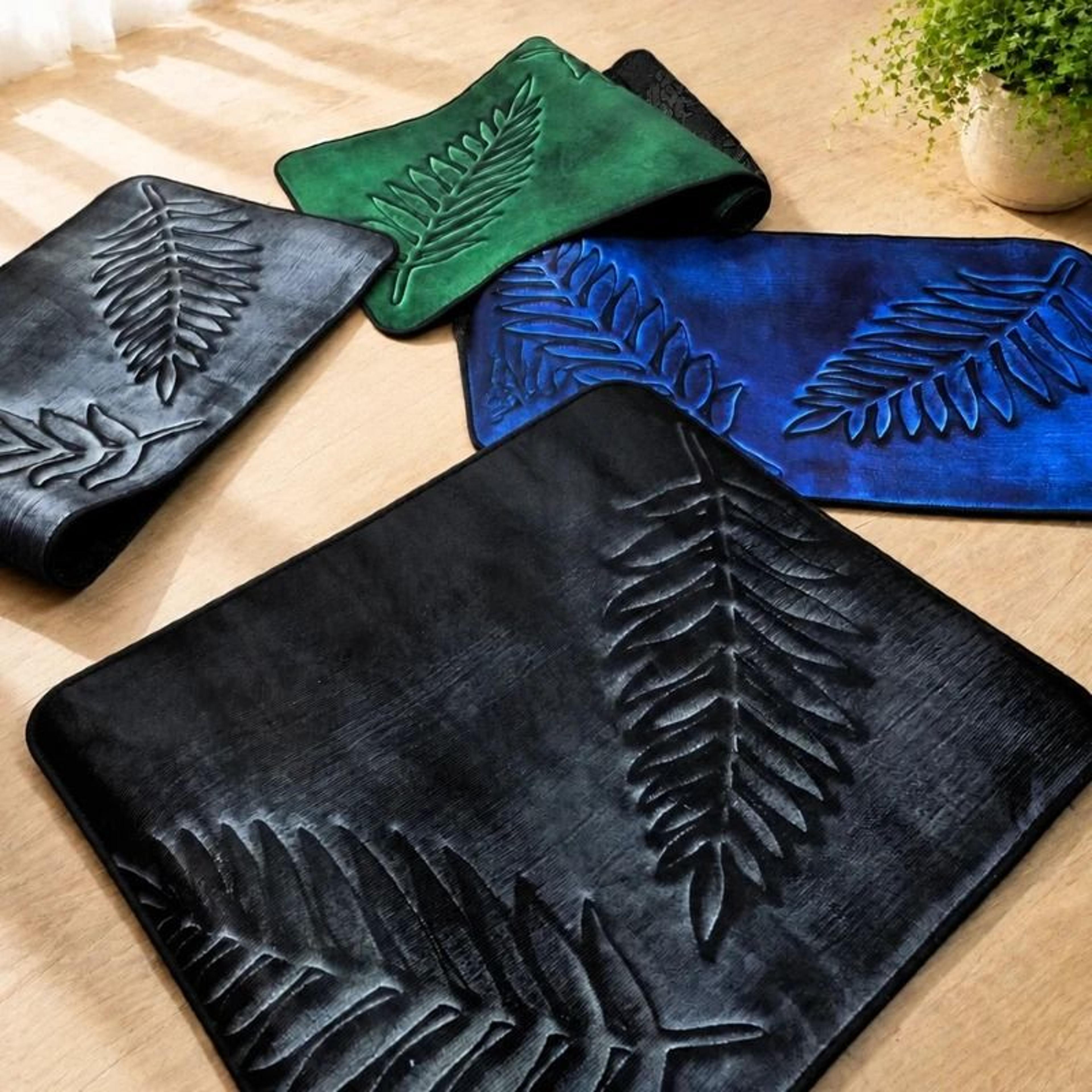 3pcs set nonslip soft quick dry bathroom rugs water absorption bath mat