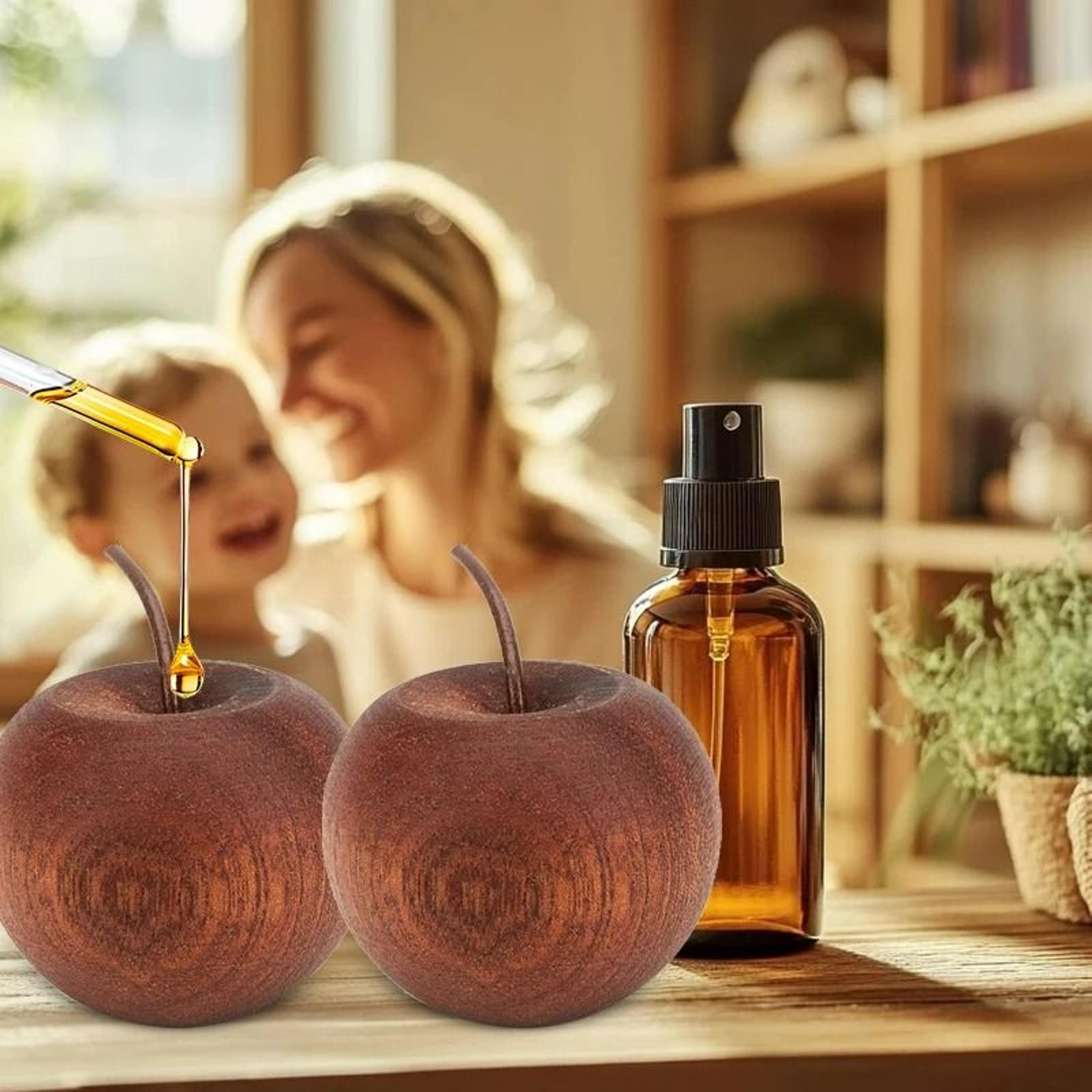 natural wooden essential oil aroma diffuser long-lasting fragrance expander