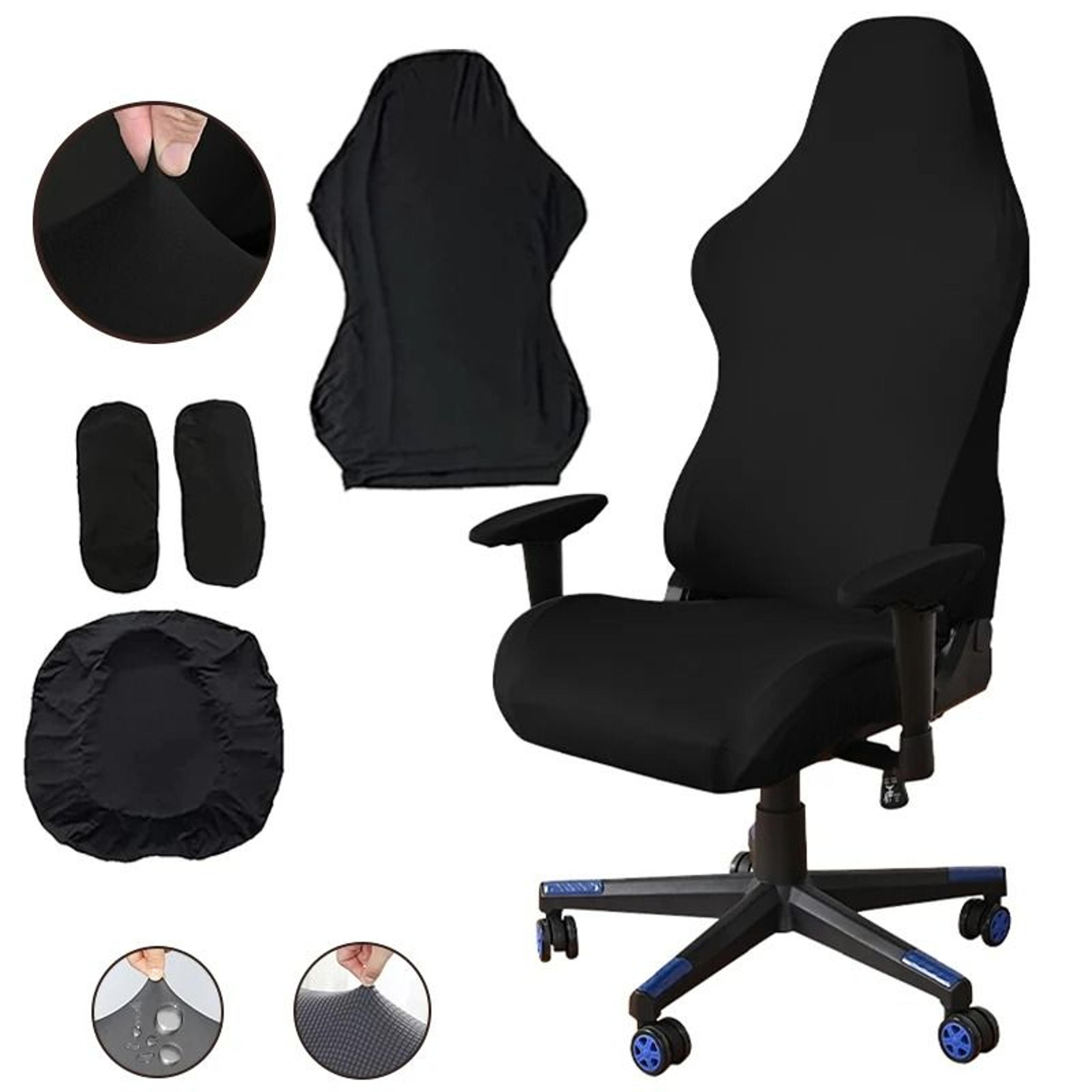gaming armchair seat cover elastic stretch computer chair slipcover