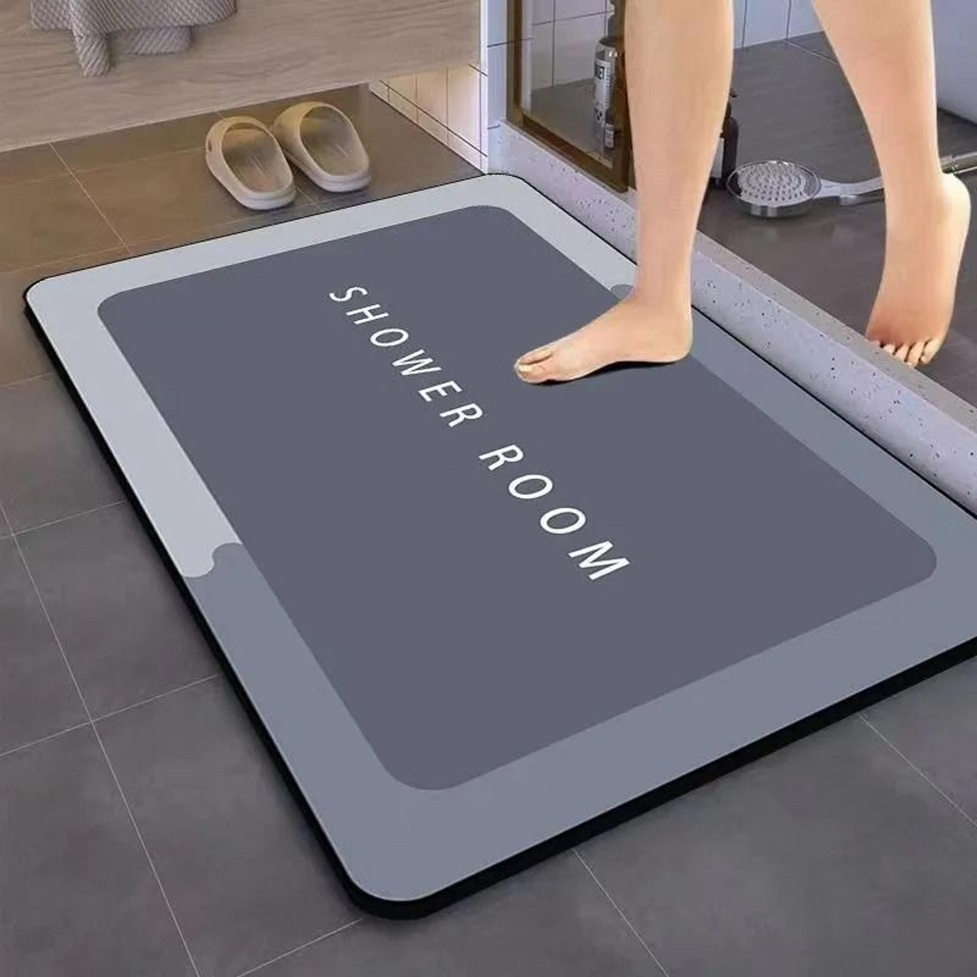 diatomite earth absorbent non-slip quick-dry bath mat