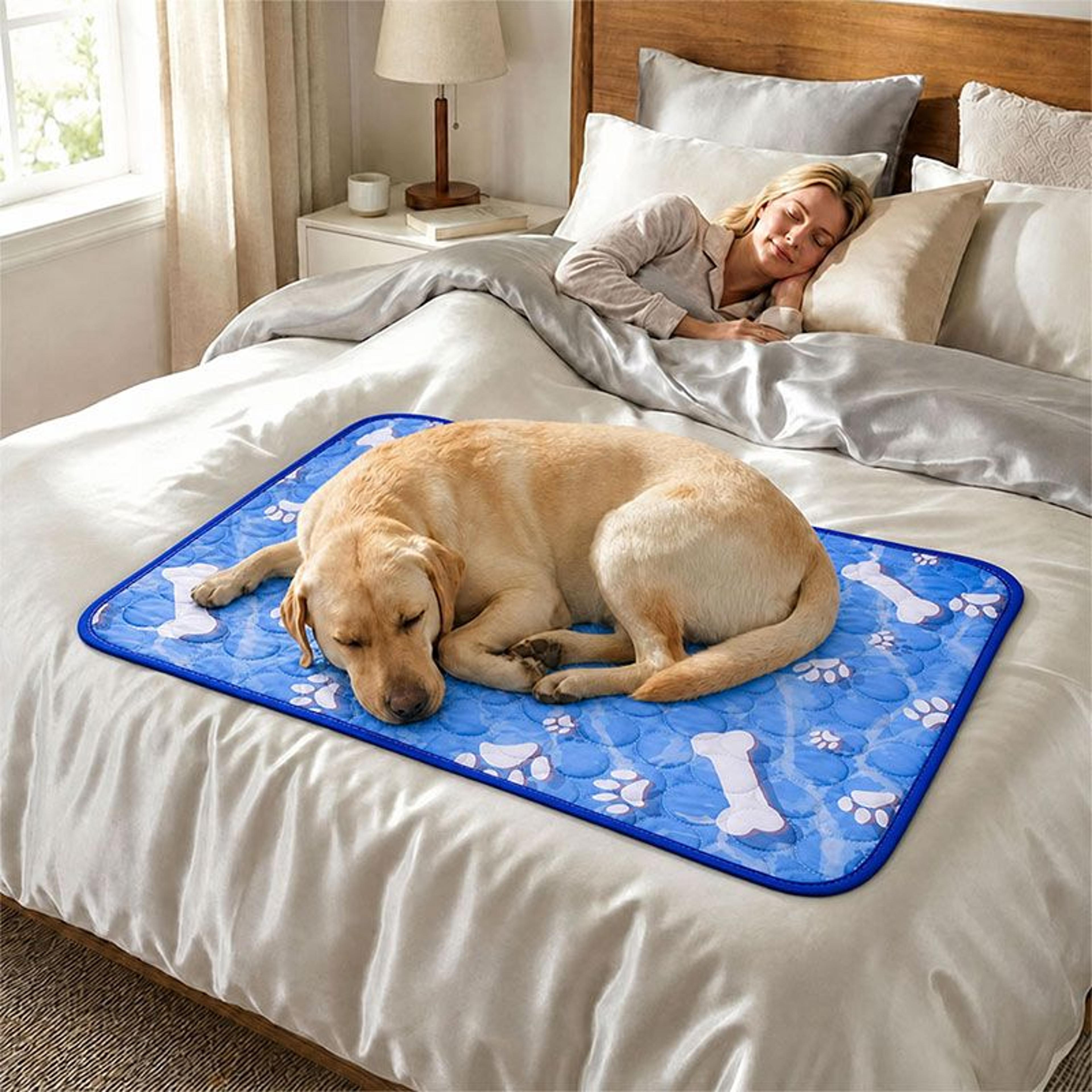 cute breathable pet cooling mat