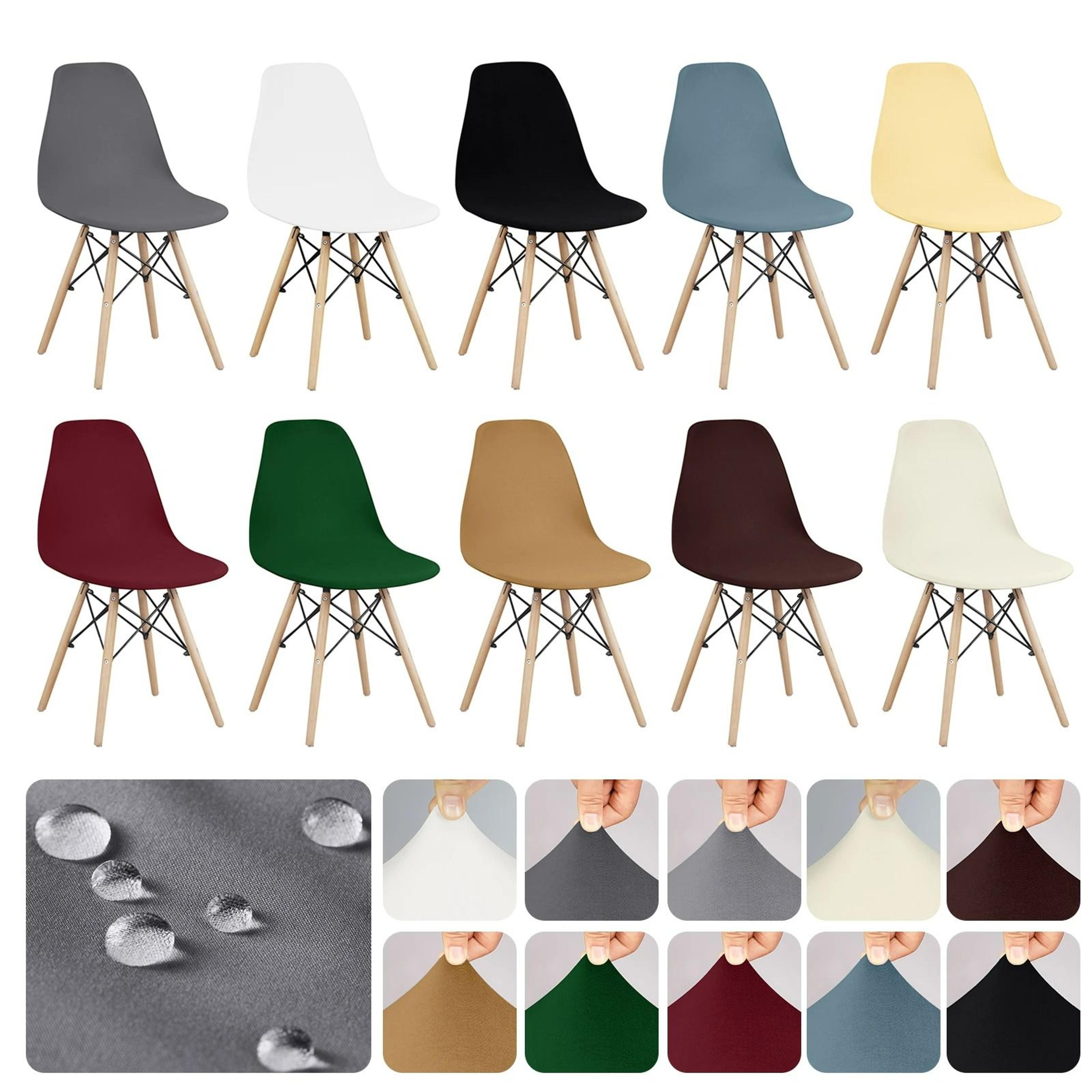 waterproof elastic short-back shell chair cover