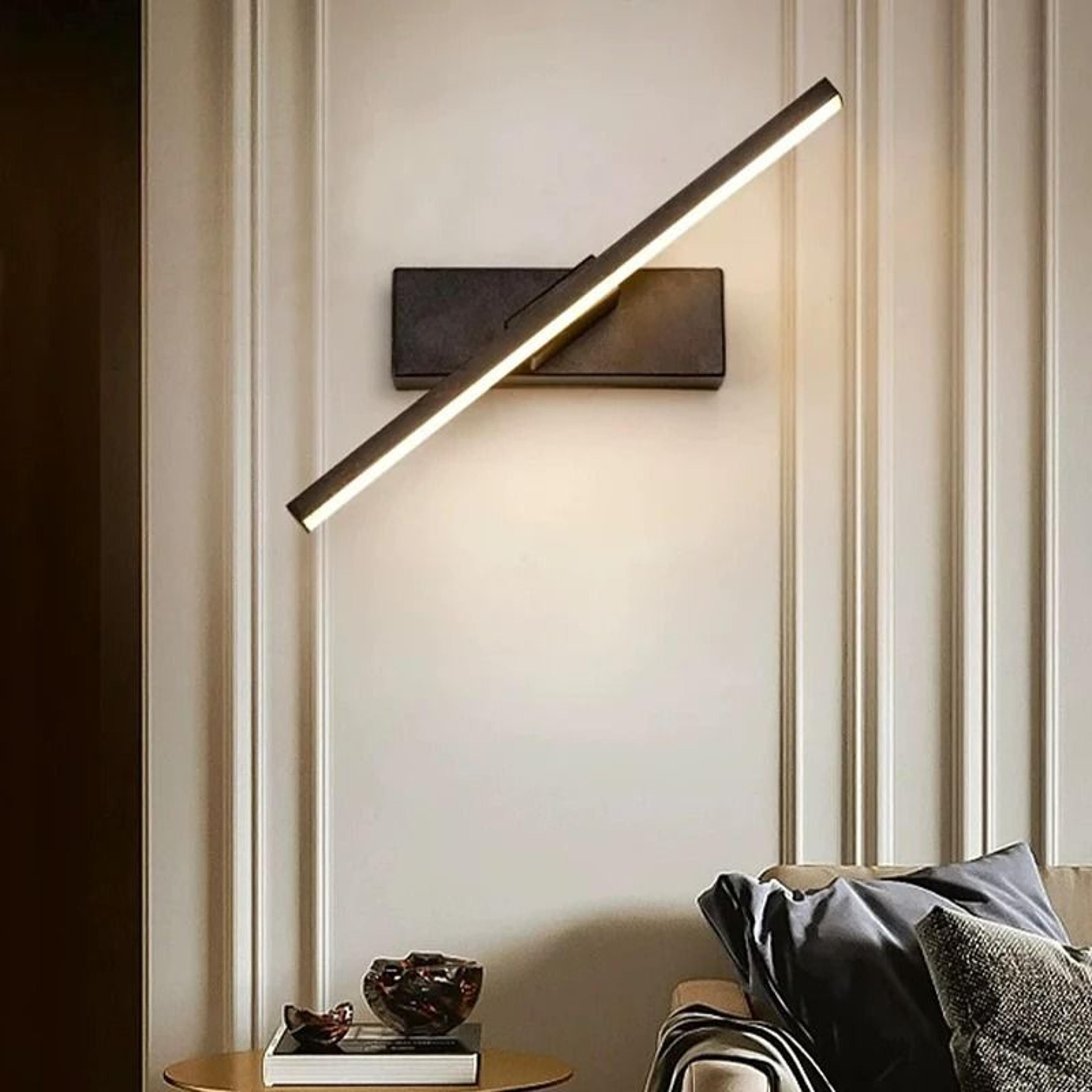 modern rotatable led mirror wall sconce