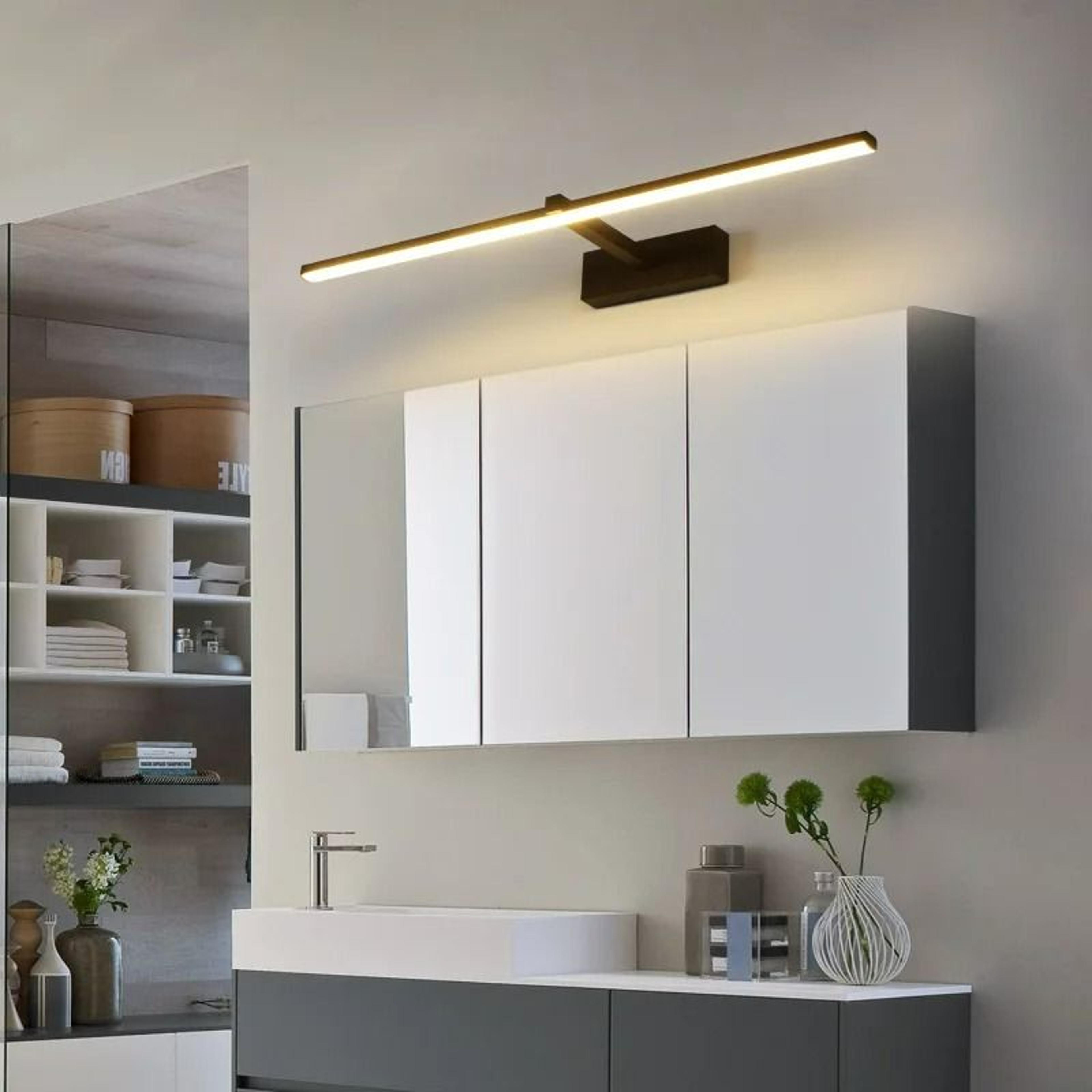 modern waterproof led linear vanity & wall sconce