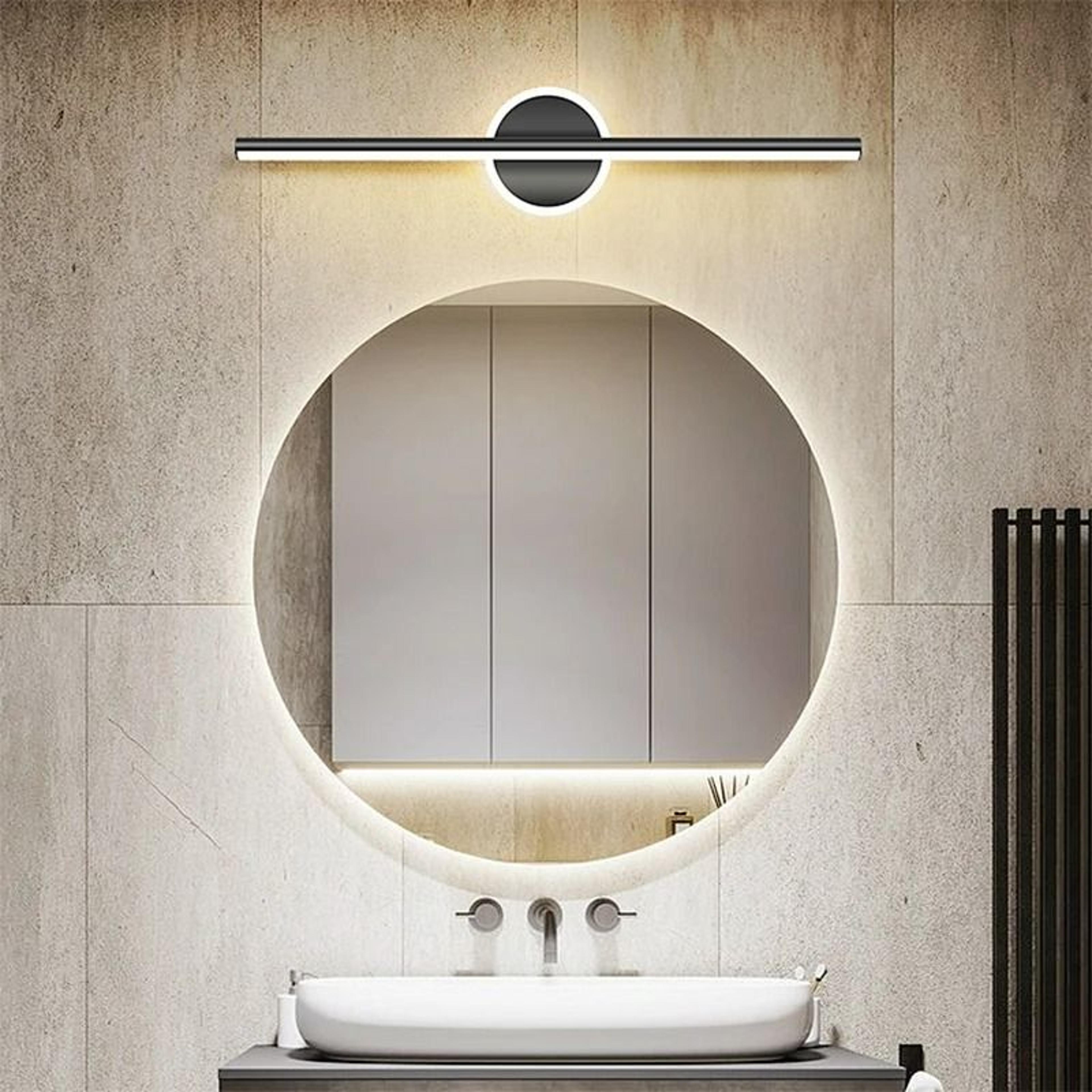 modern led linear mirror & vanity wall sconce