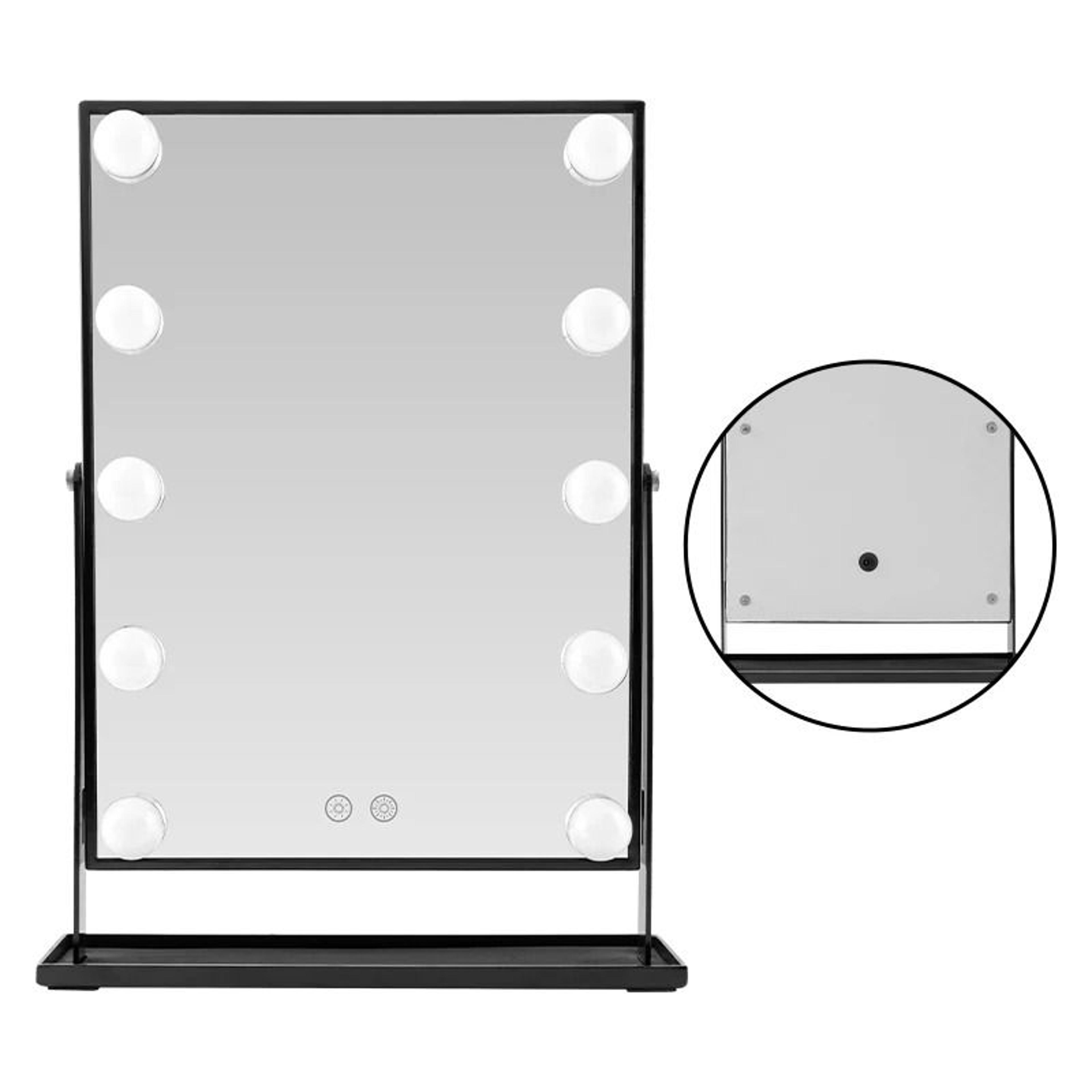 dimmable led vanity mirror light kit