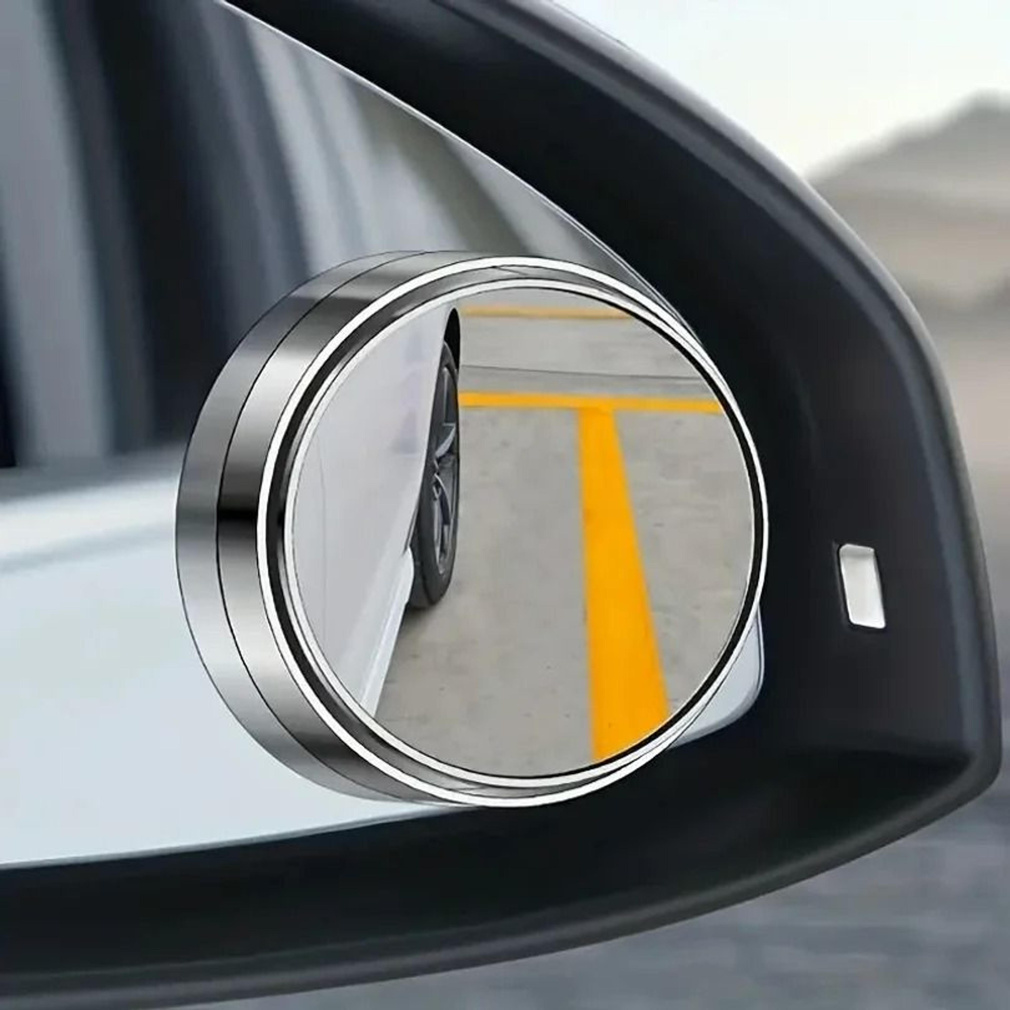 360-degree adjustable wide-angle blind spot mirror pair