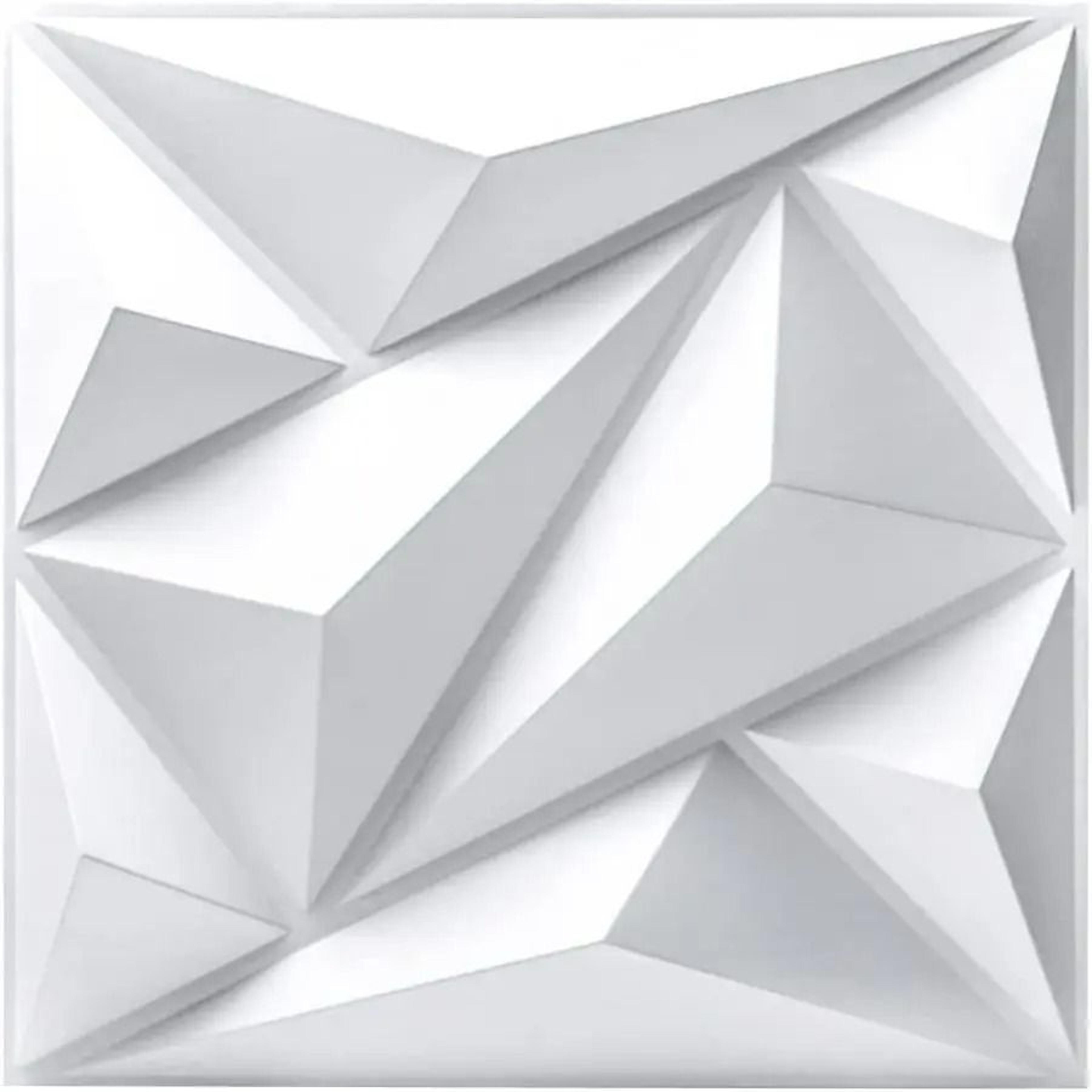 12-piece 3d textured decorative wall panels