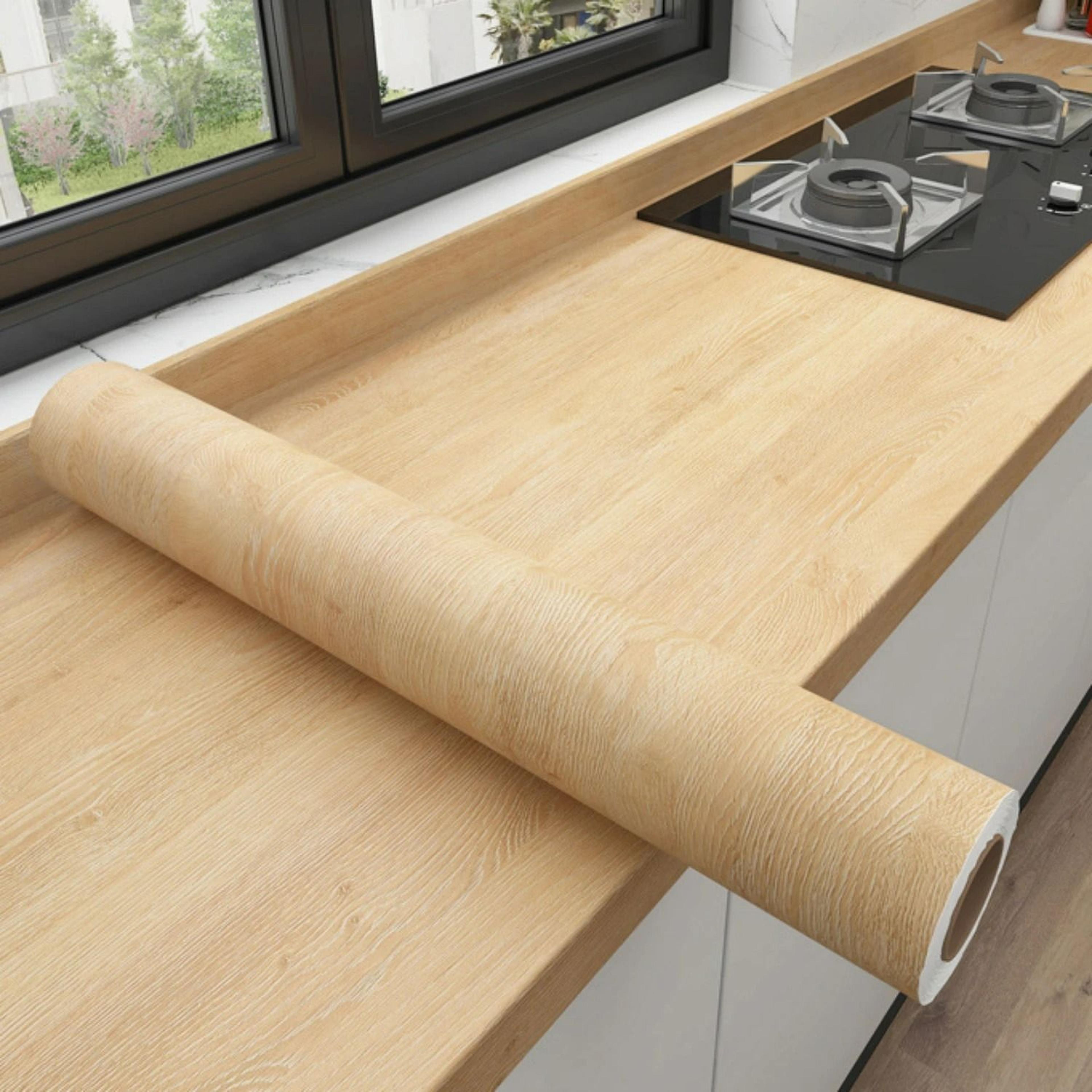 pvc waterproof wood grain self-adhesive decorative vinyl film