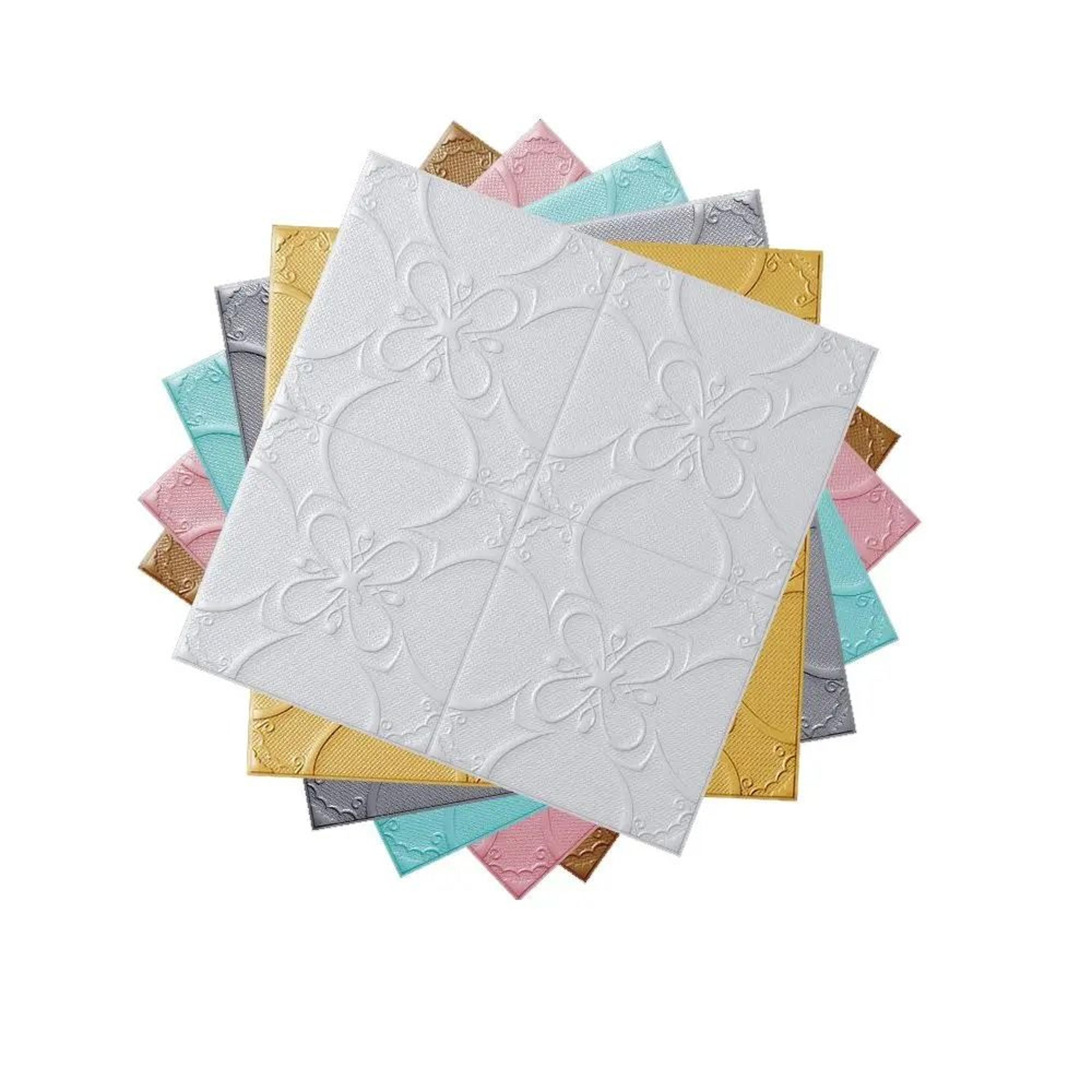 3d continuous faux brick waterproof foam wall & ceiling tile