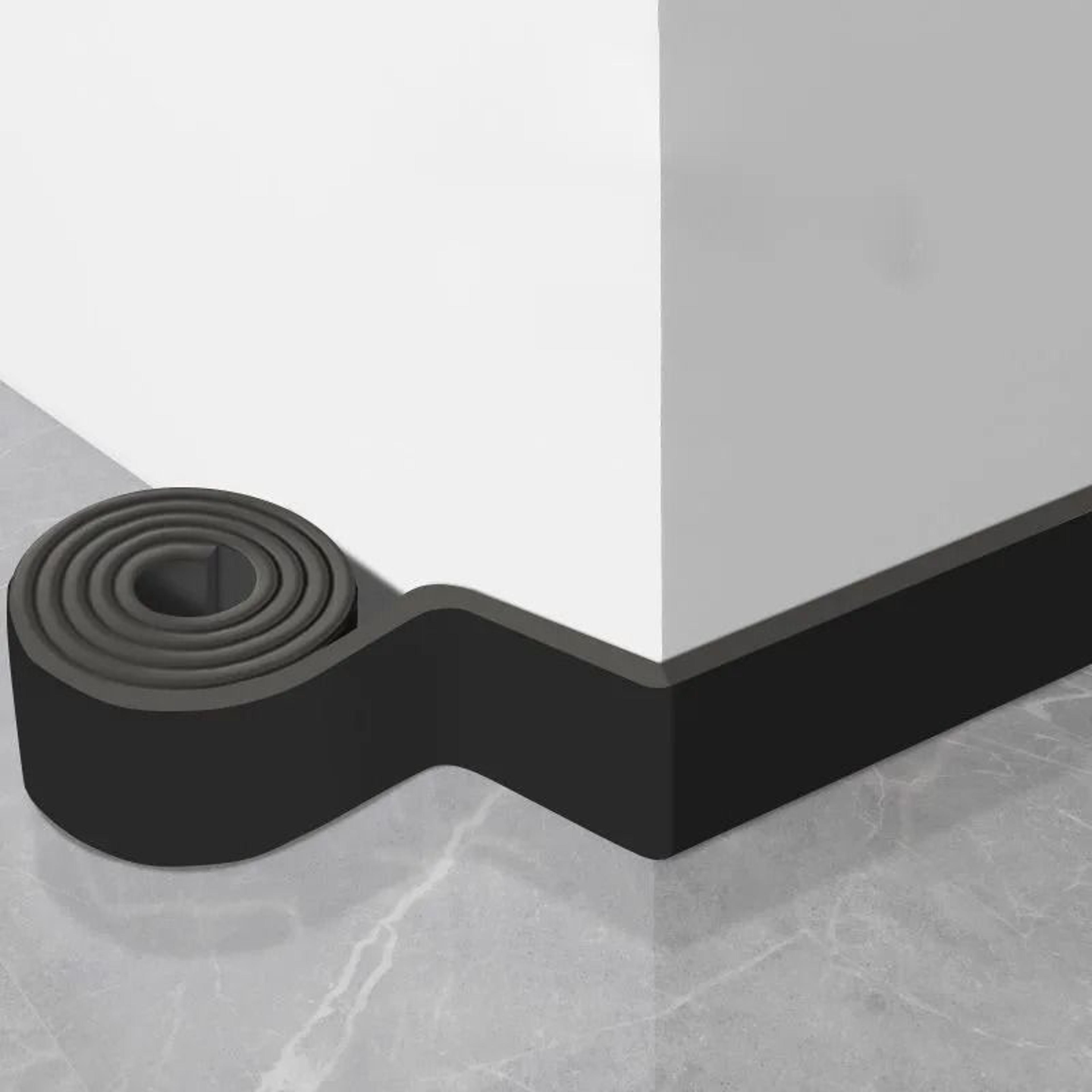 thickened 3d self-adhesive waterproof baseboard wall trim strip