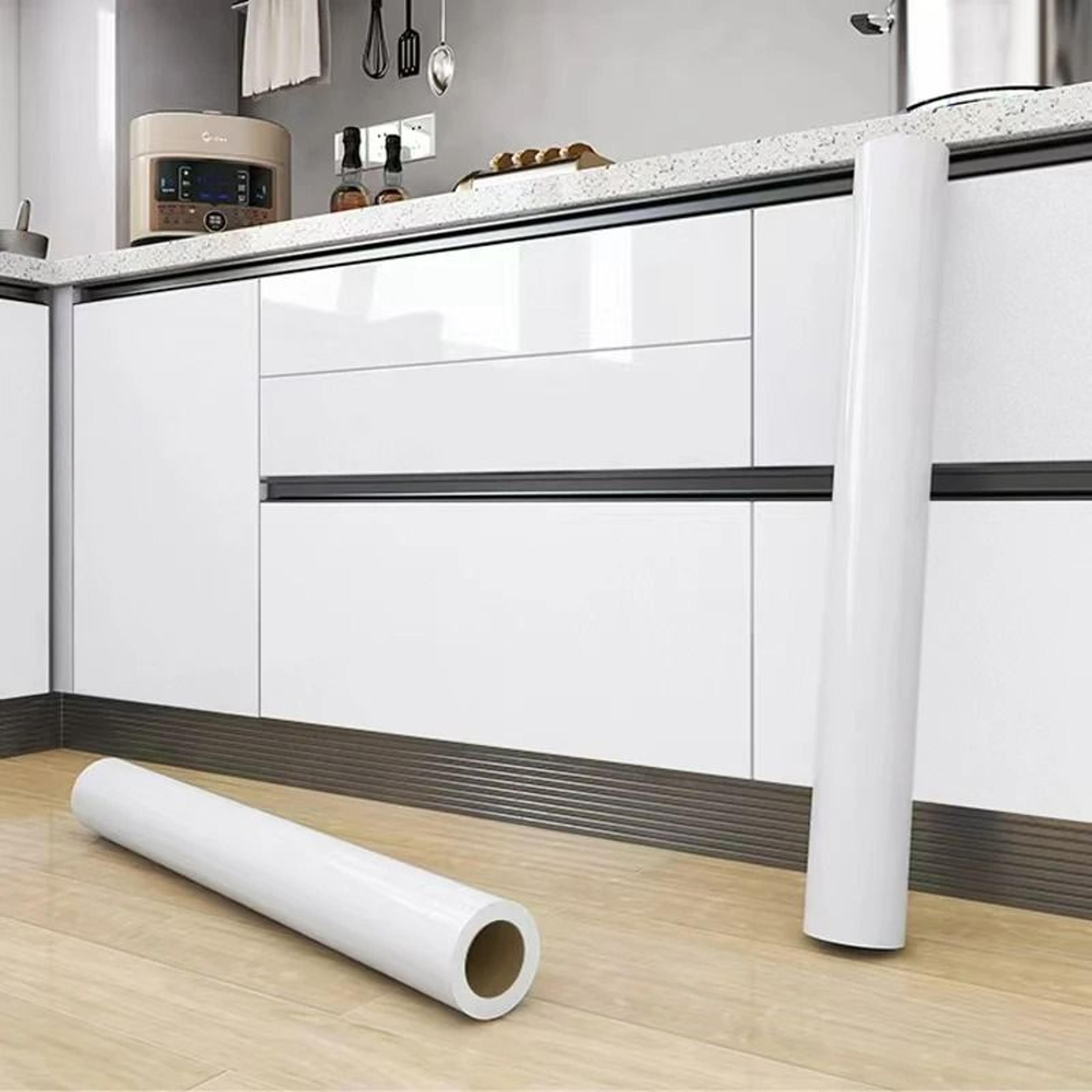 extra-wide waterproof & oil-proof marble contact paper roll