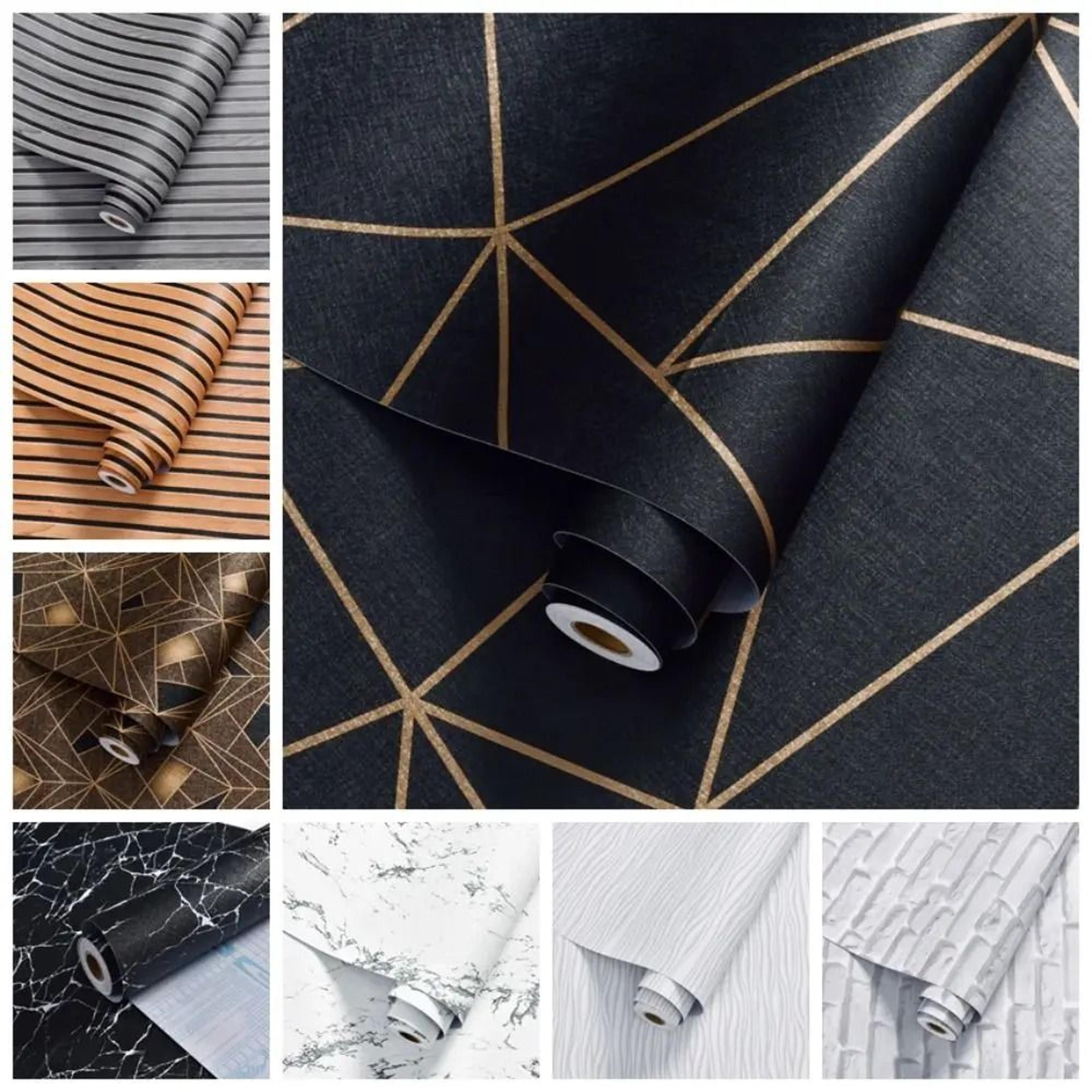 thickened anti-scratch 3d self-adhesive wall renovation wallpaper roll
