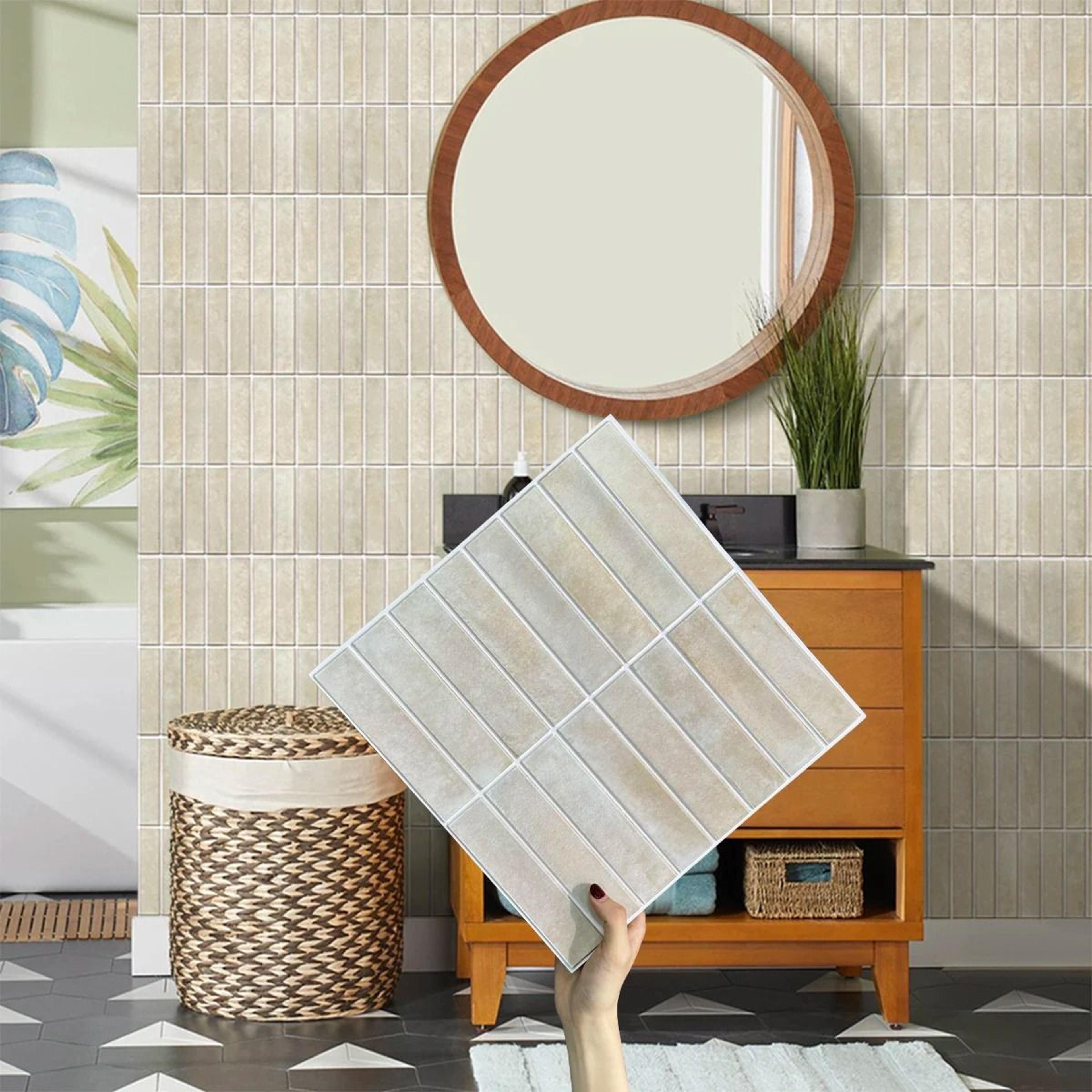 3d waterproof modular tile self-adhesive wall panels