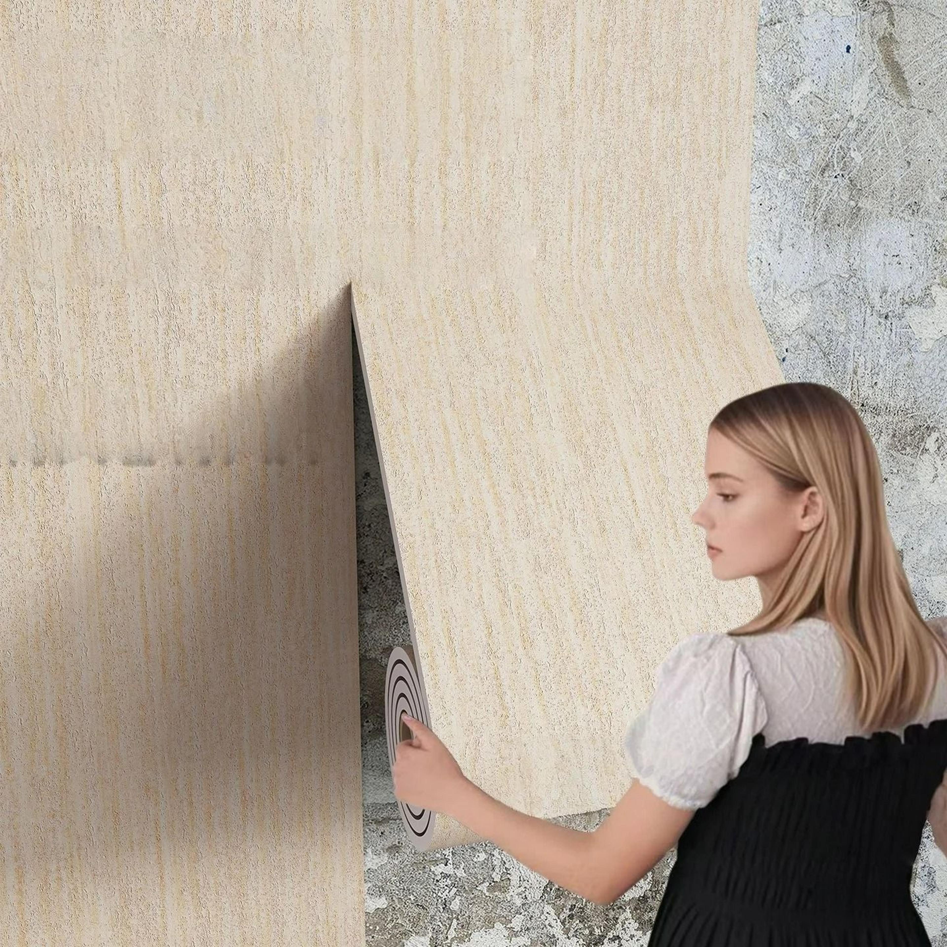 stone textured flexible roman travertine slate wallpaper roll