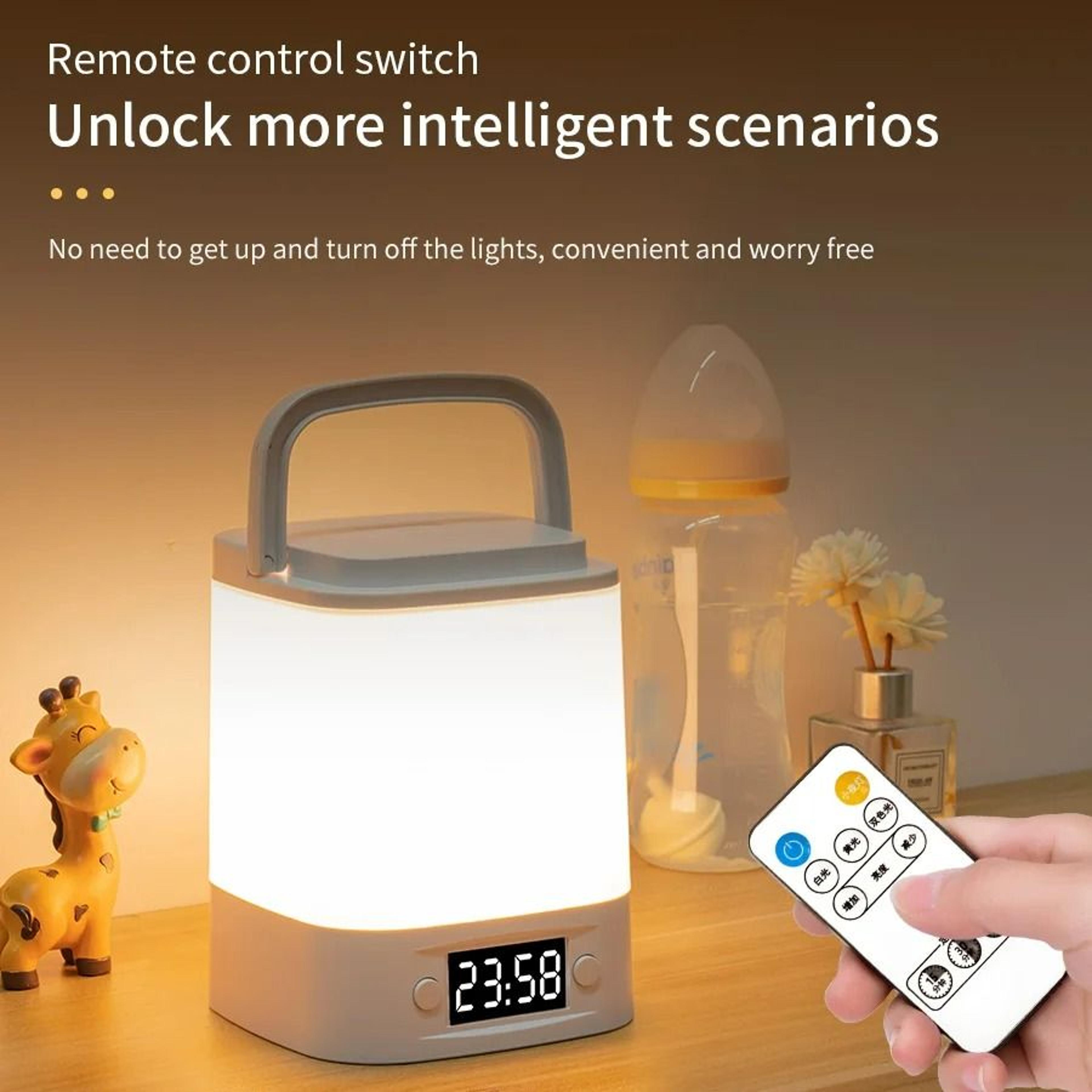 rechargeable eye-protection led bedside & nursery desk lamp