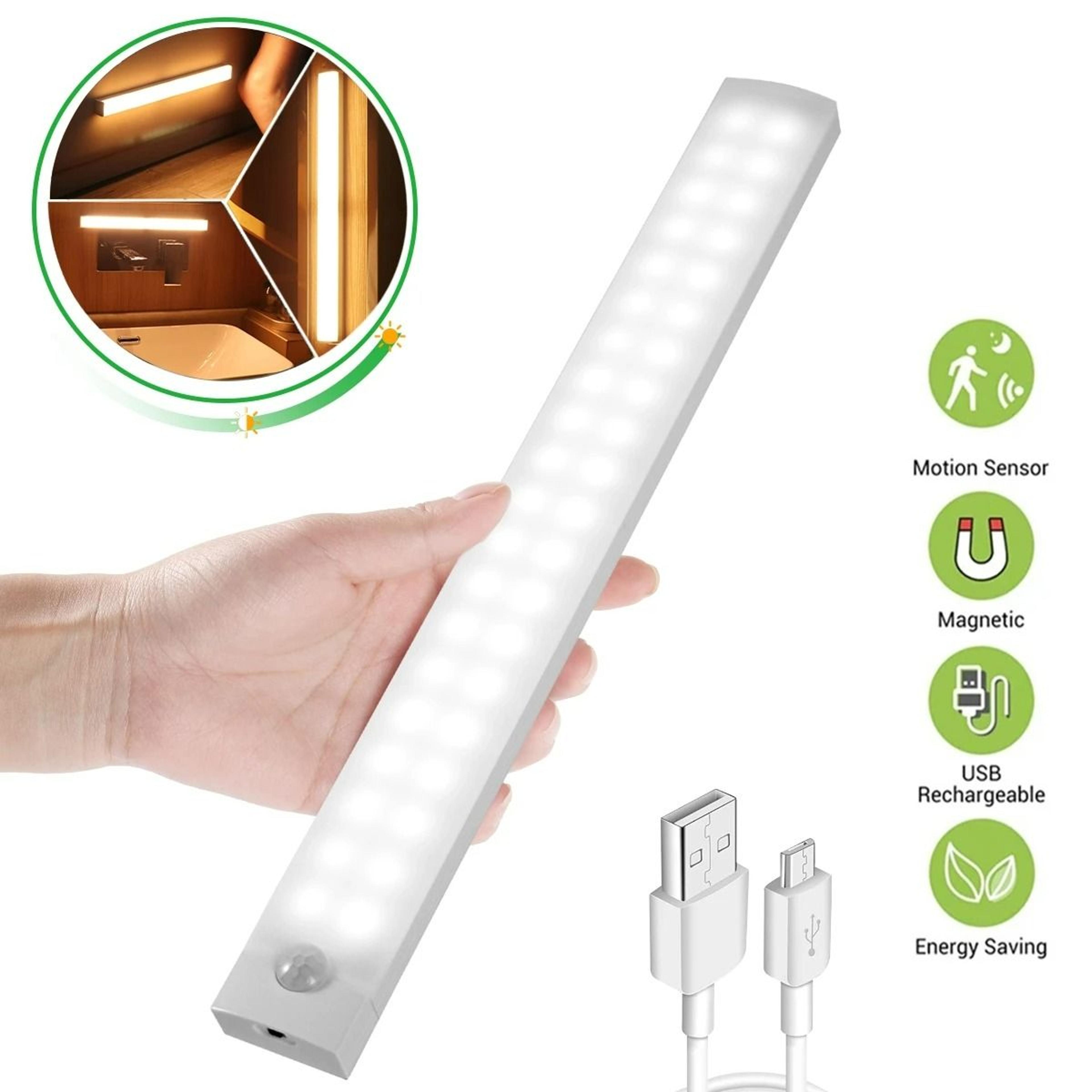 wireless motion sensor led cabinet & closet light bar