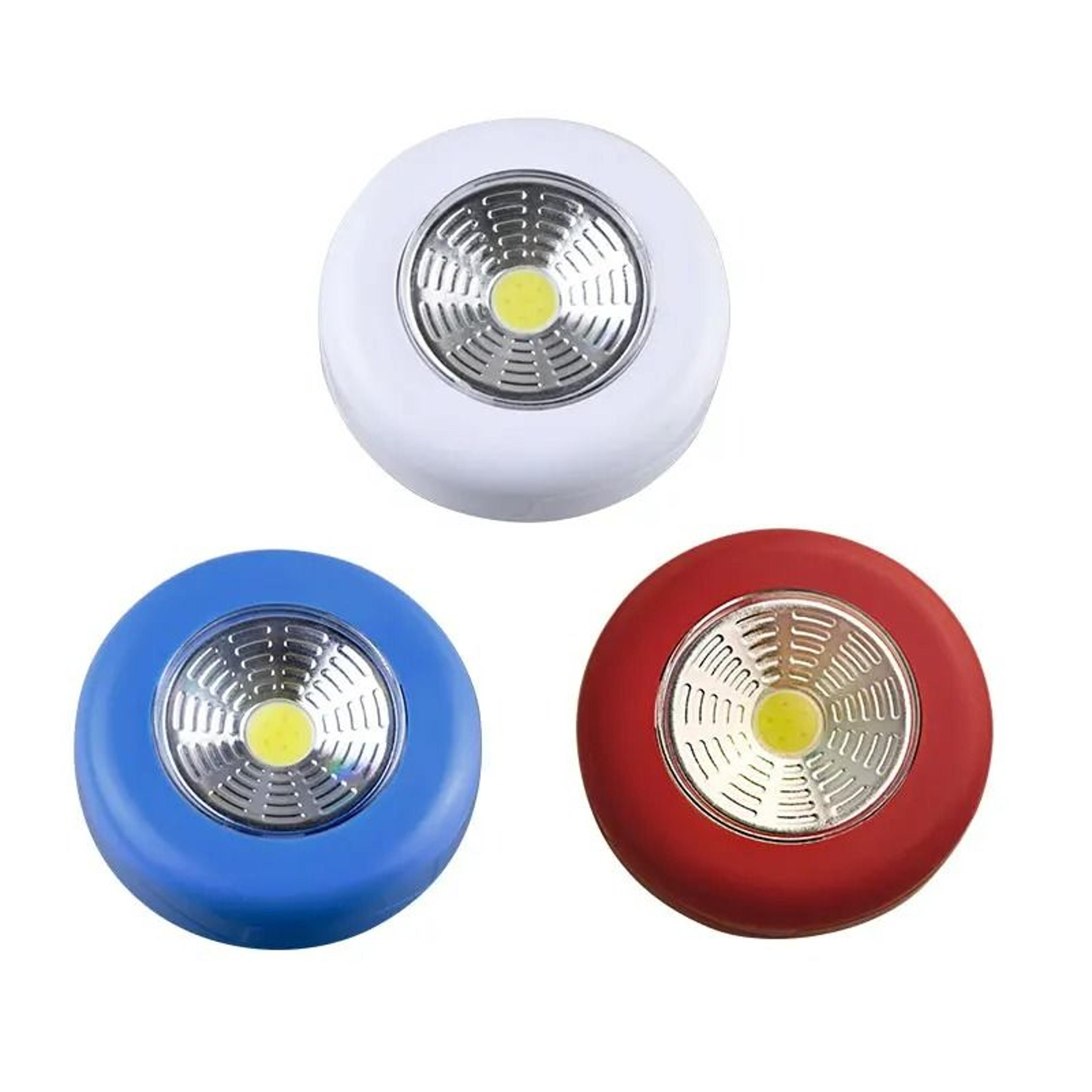 cob led round touch night light