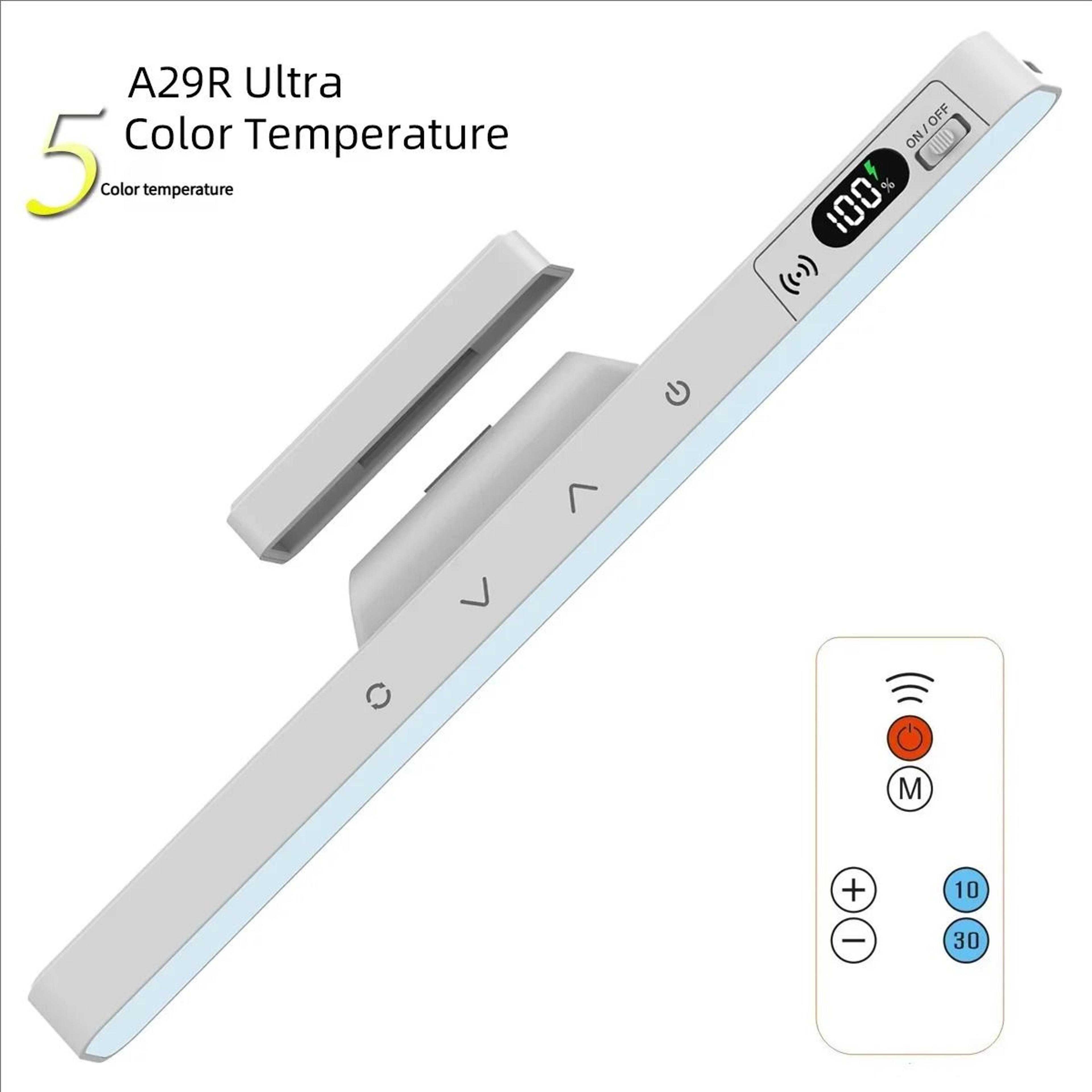 rechargeable magnetic touch control led desk & cabinet lamp
