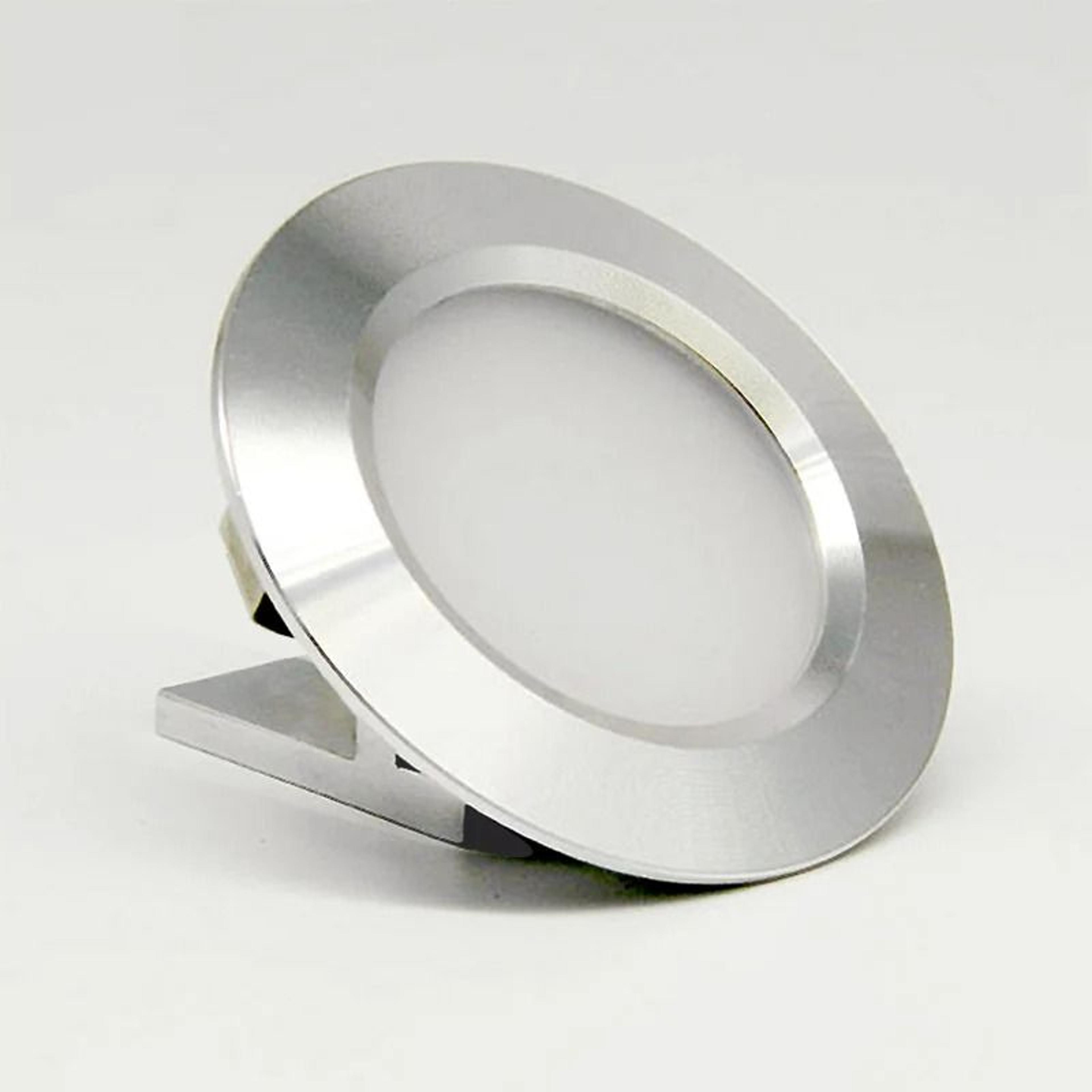 4-piece low-voltage led under-cabinet puck light set