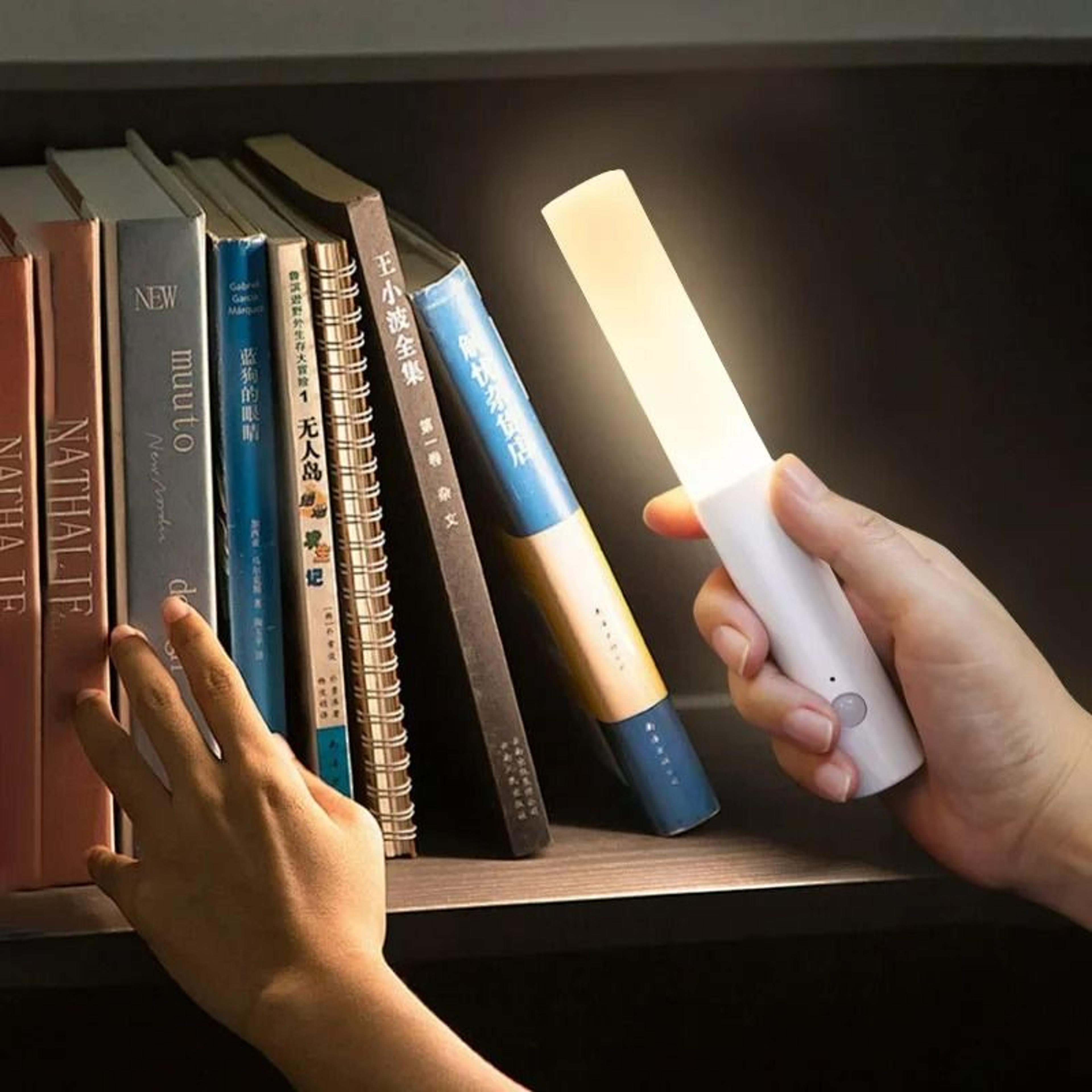 portable magnetic motion sensor led wall & cabinet light