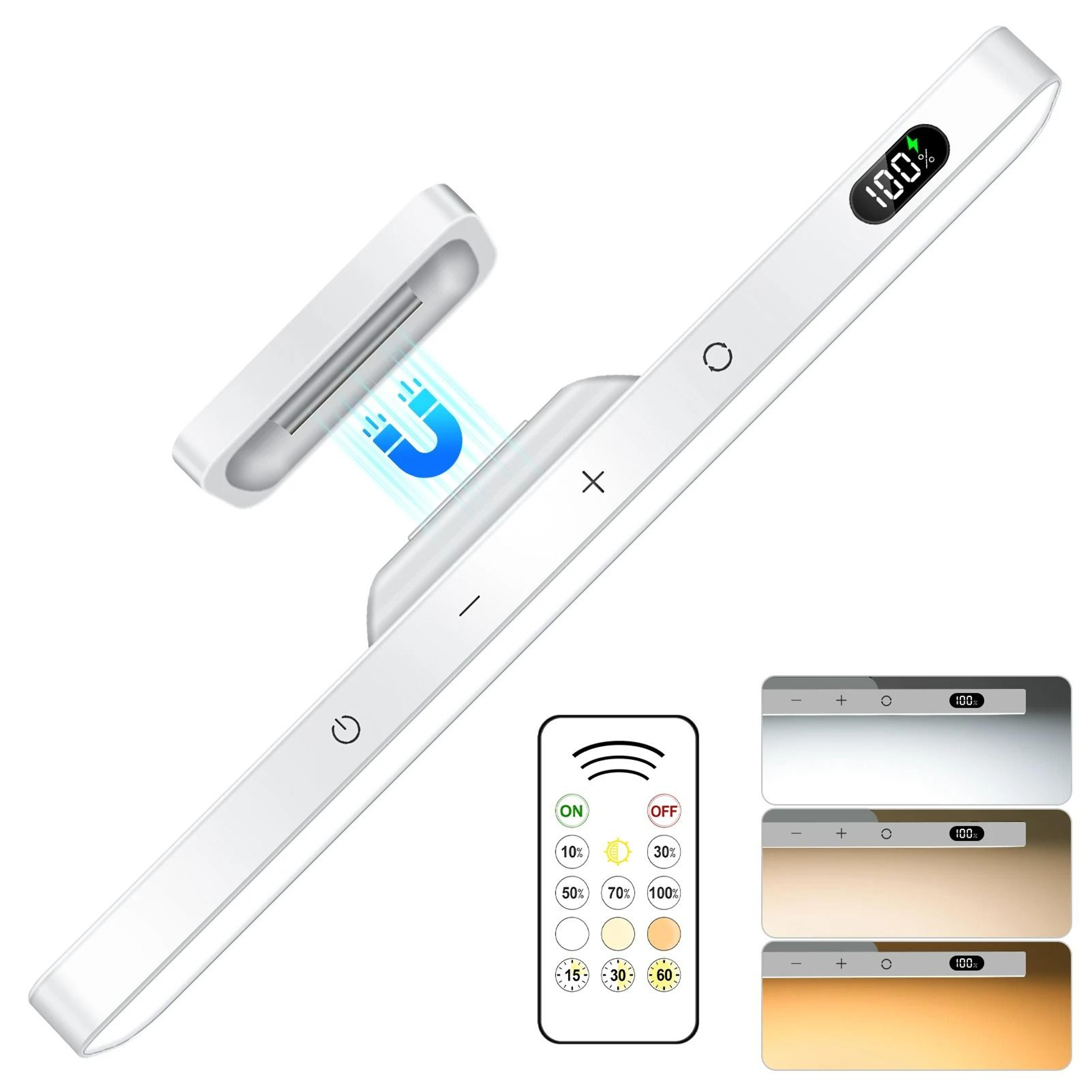 5w magnetic wireless remote touch desk & cabinet light