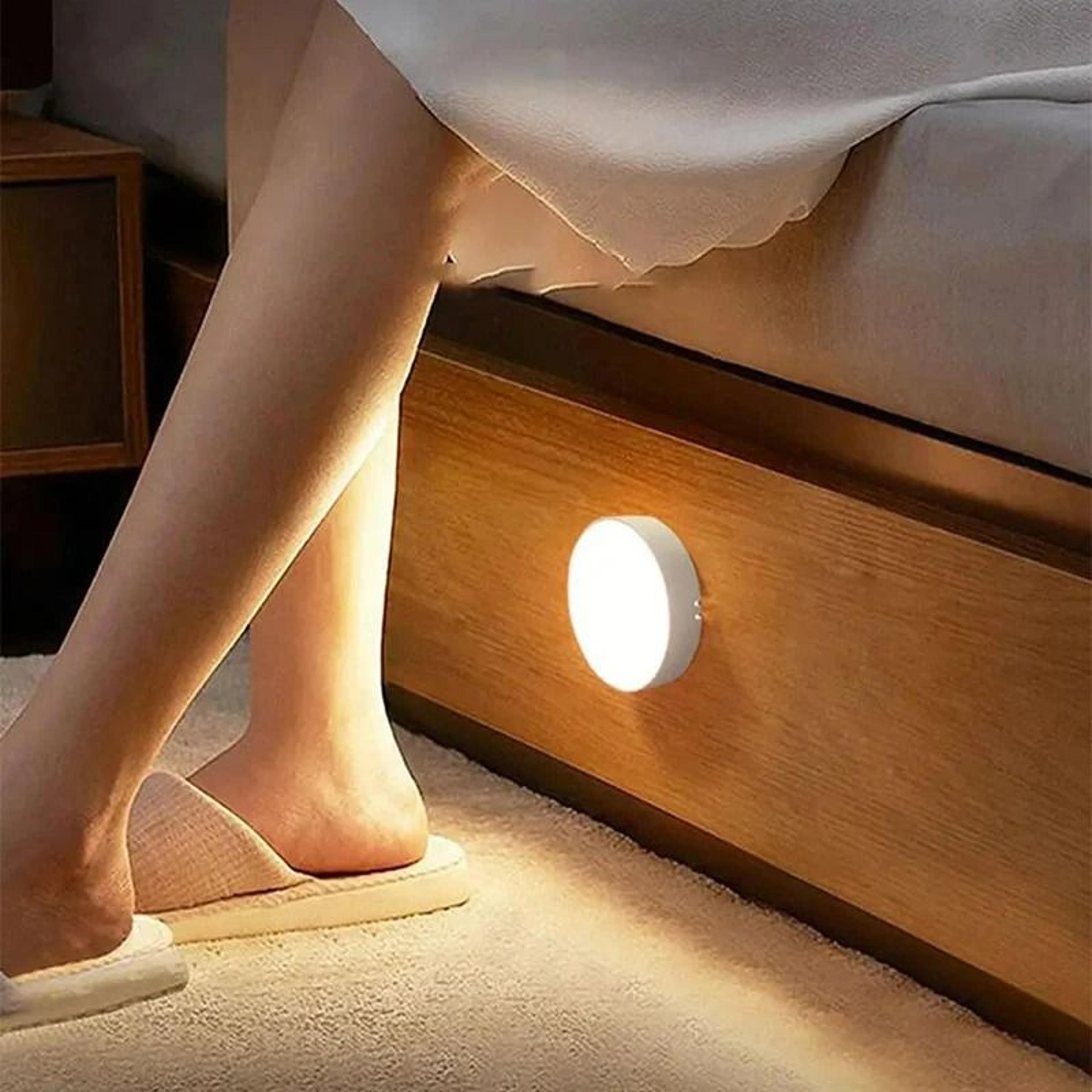 motion sensor led bedroom night light usb rechargeable home decor lamp