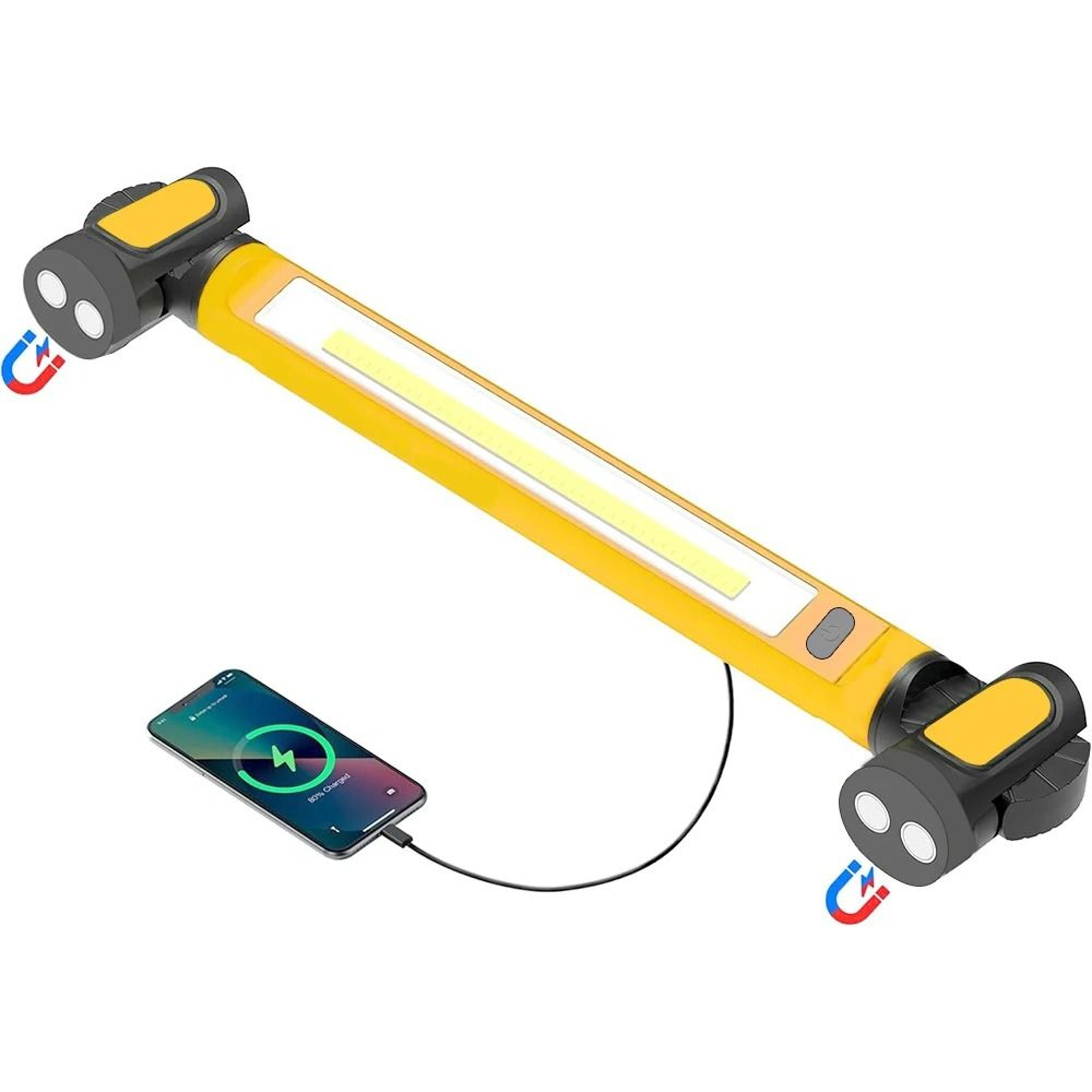 super bright magnetic underhood led work light bar