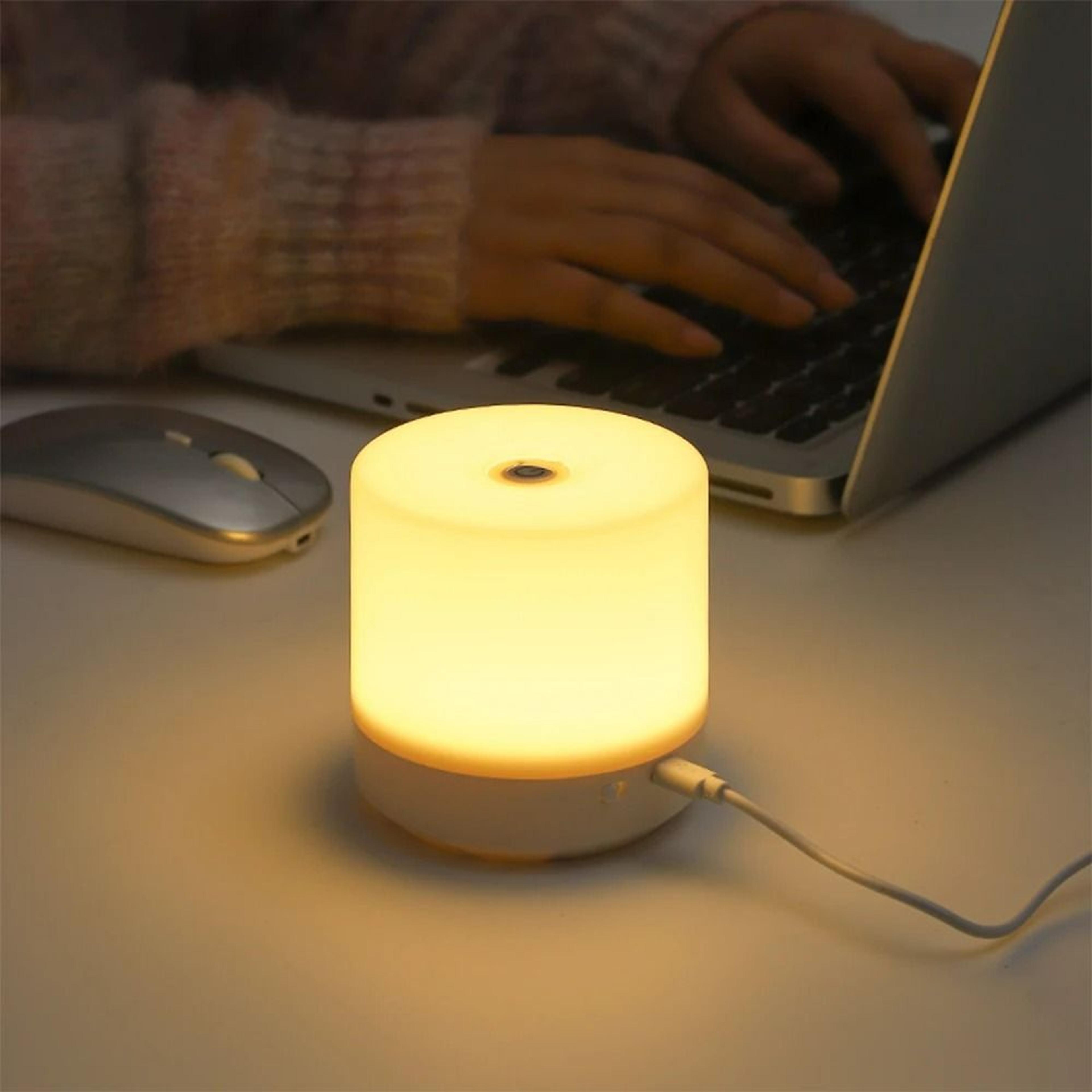 creative usb bedside touch-dimming led lamp