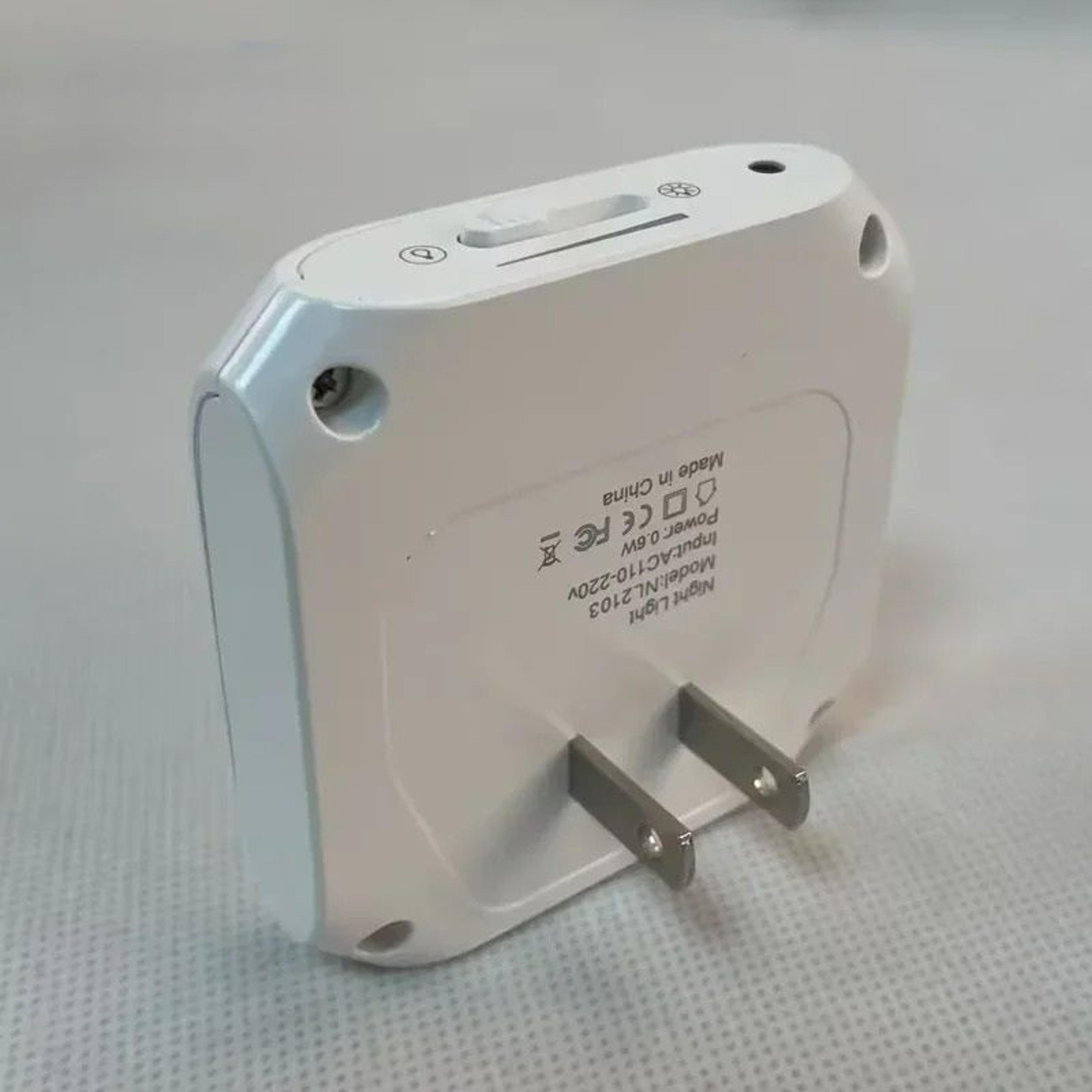 mini square plug-in led night light
