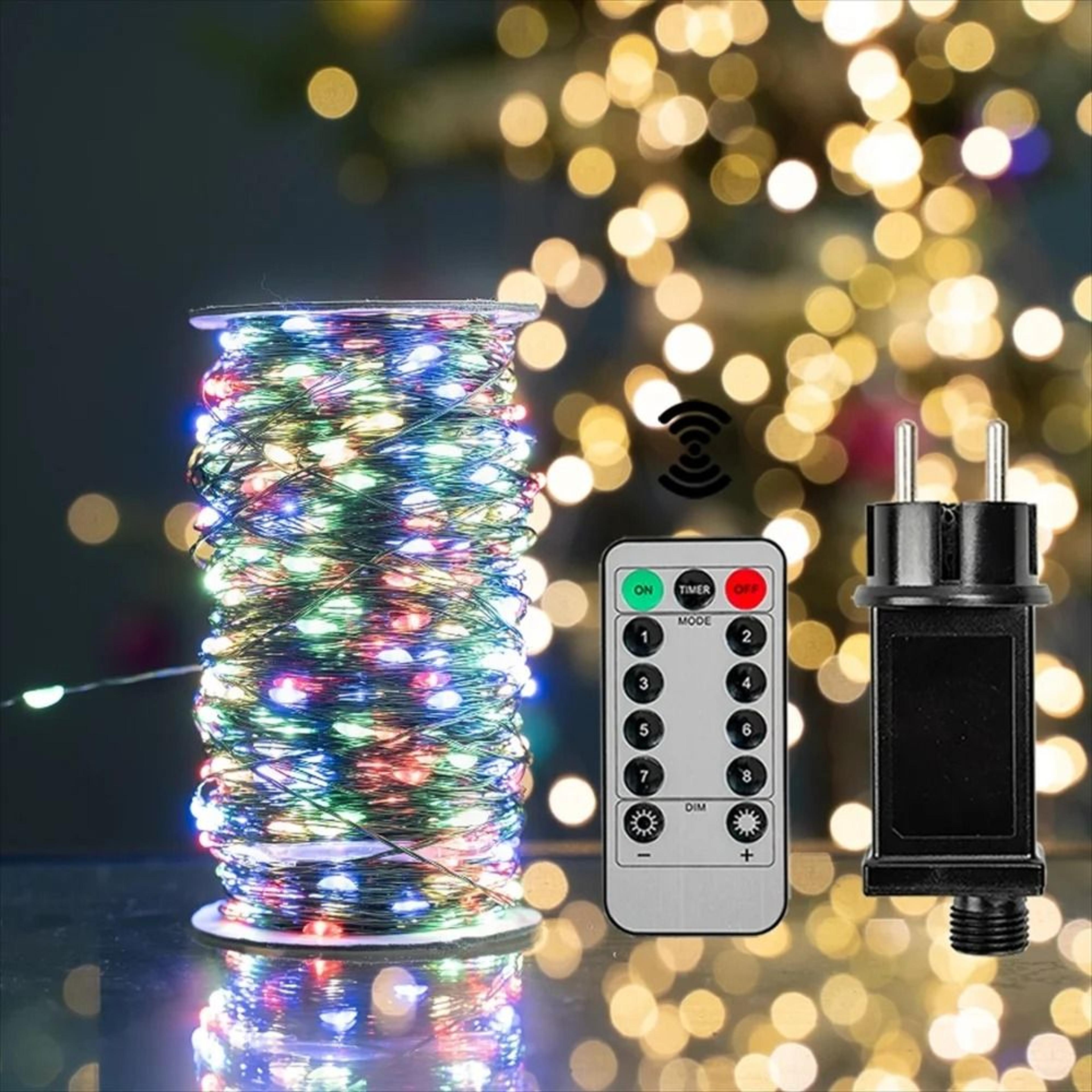us plug high-density led fairy garland string light with remote