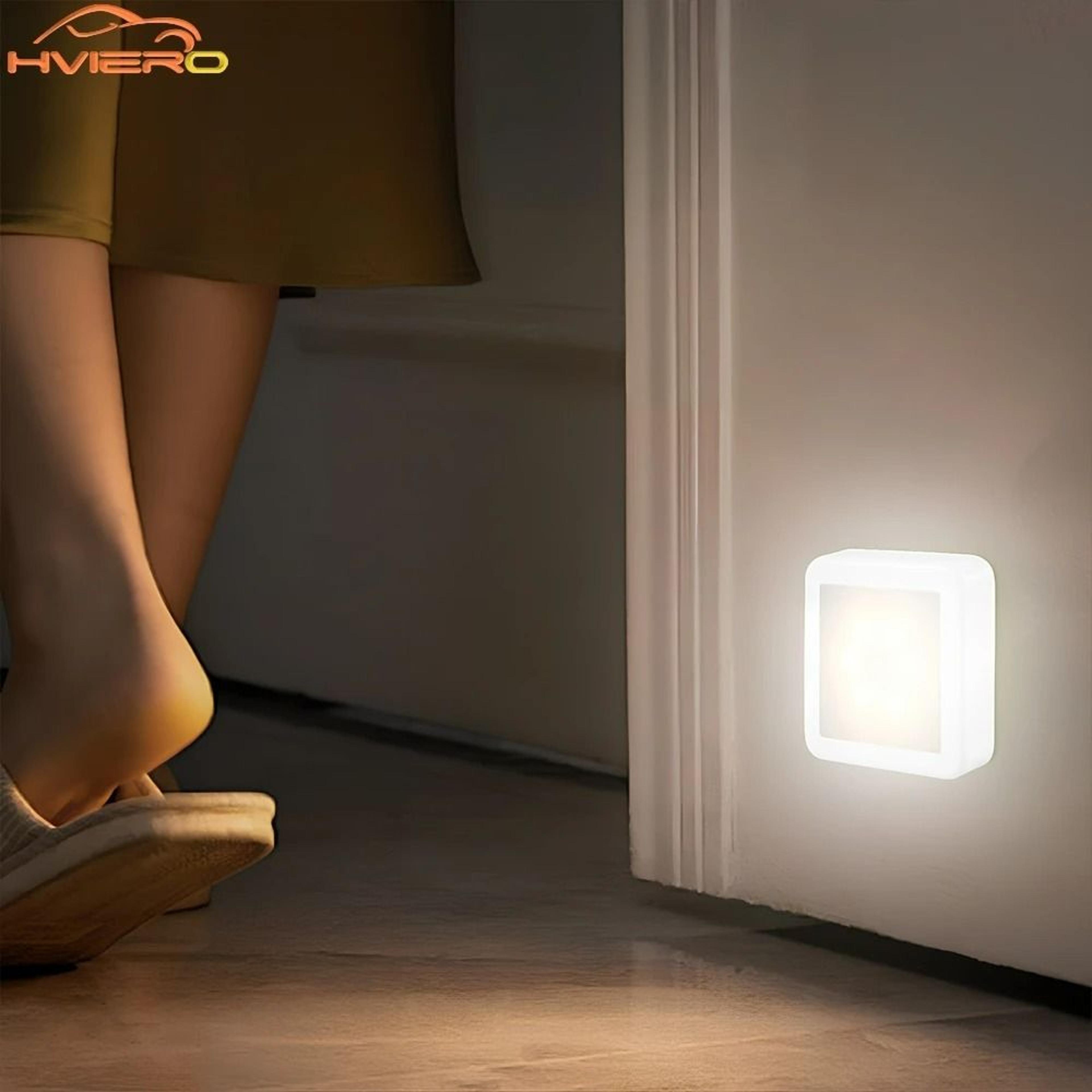 motion-controlled battery-operated led night light