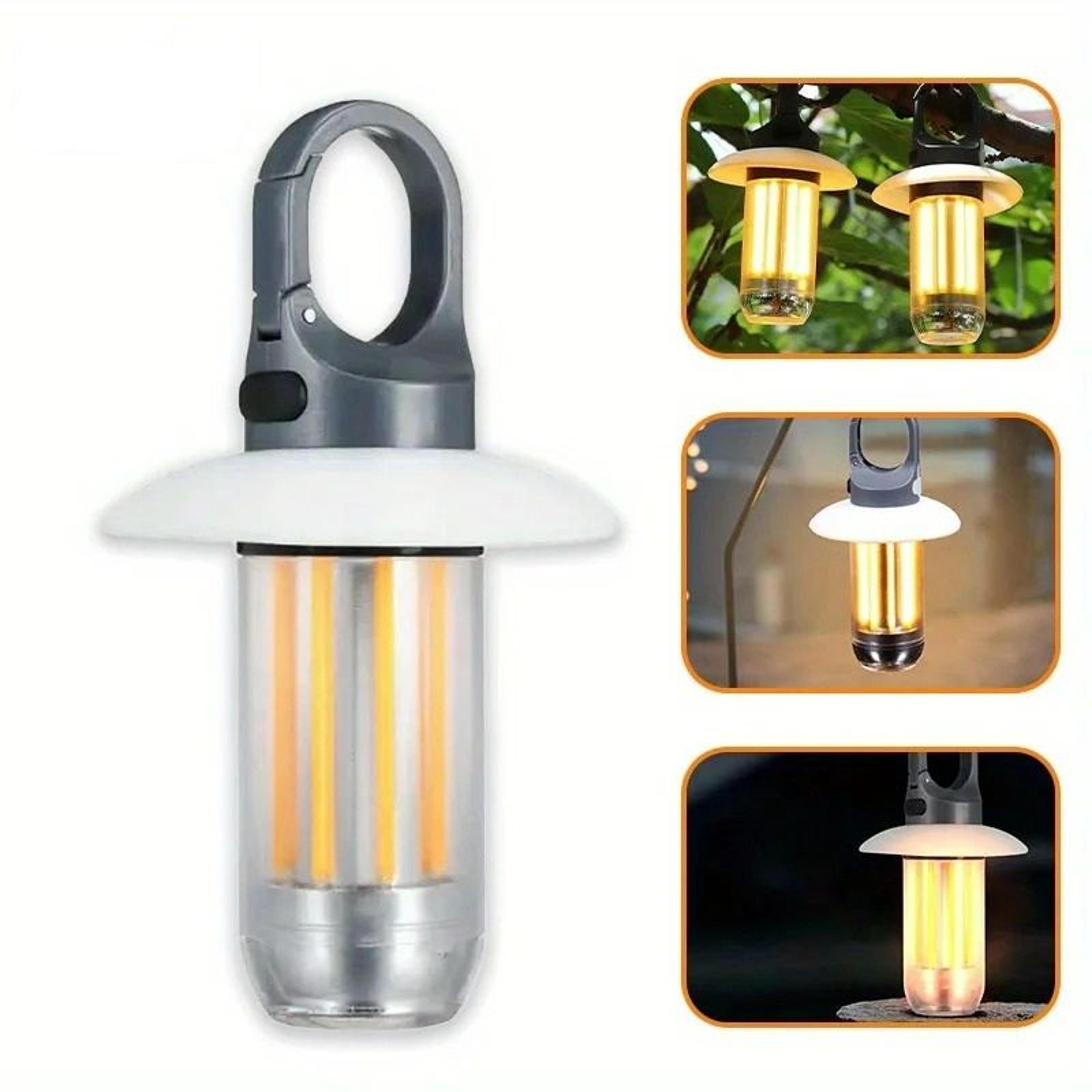 usb-c rechargeable lightweight led camping lantern & handheld flashlight