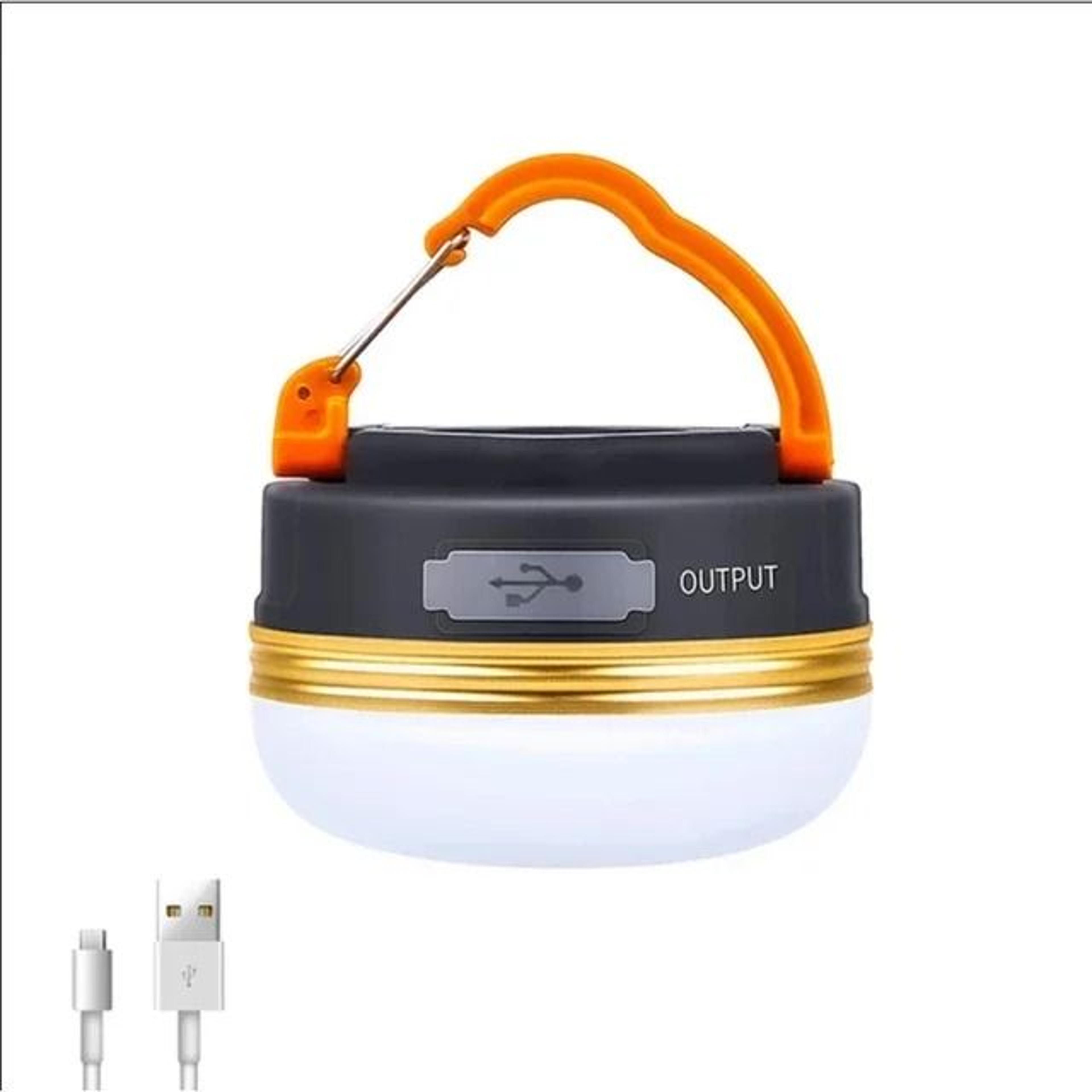 magnetic rechargeable led camping light & portable work lamp