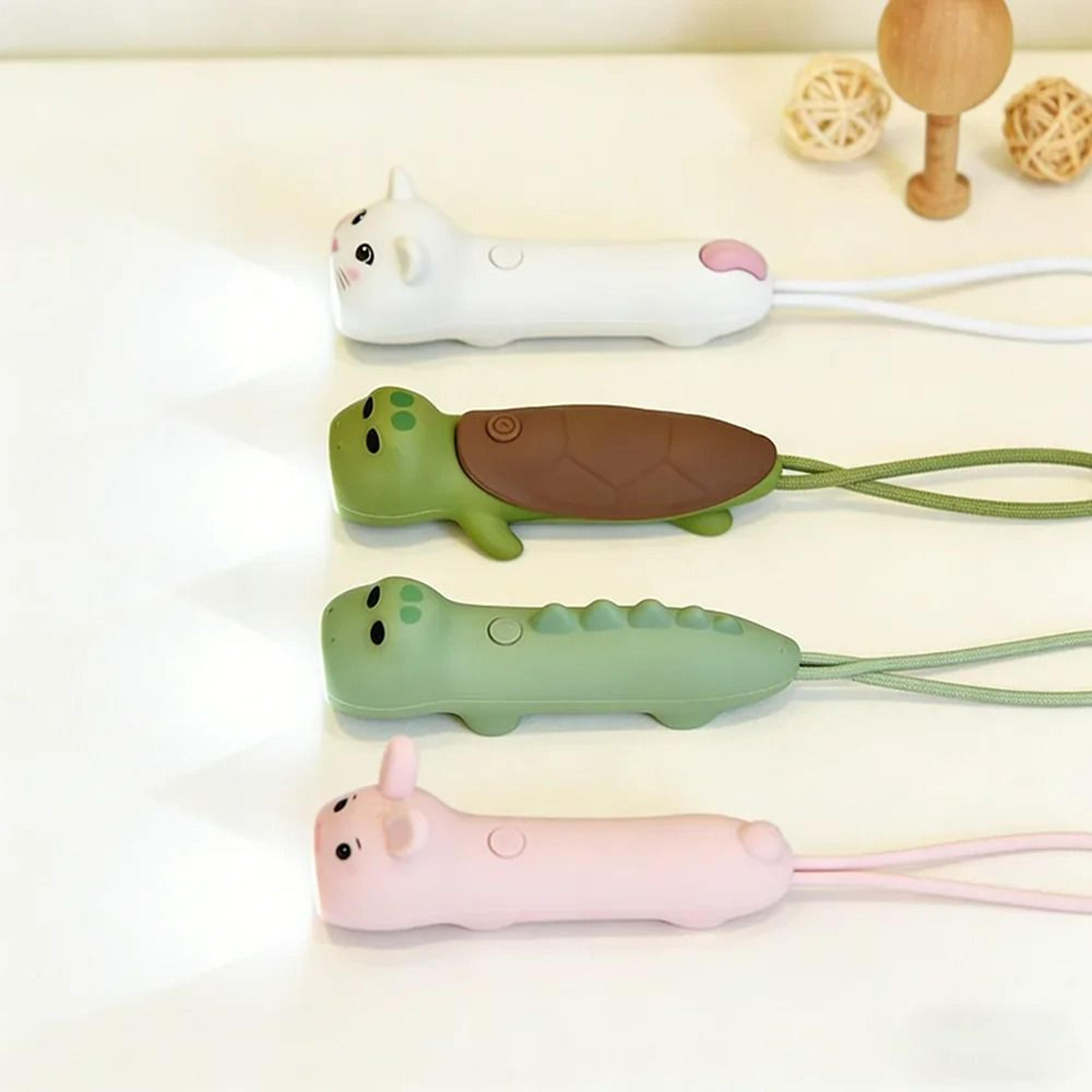 soft silicone led animal nightlight & portable rechargeable flashlight