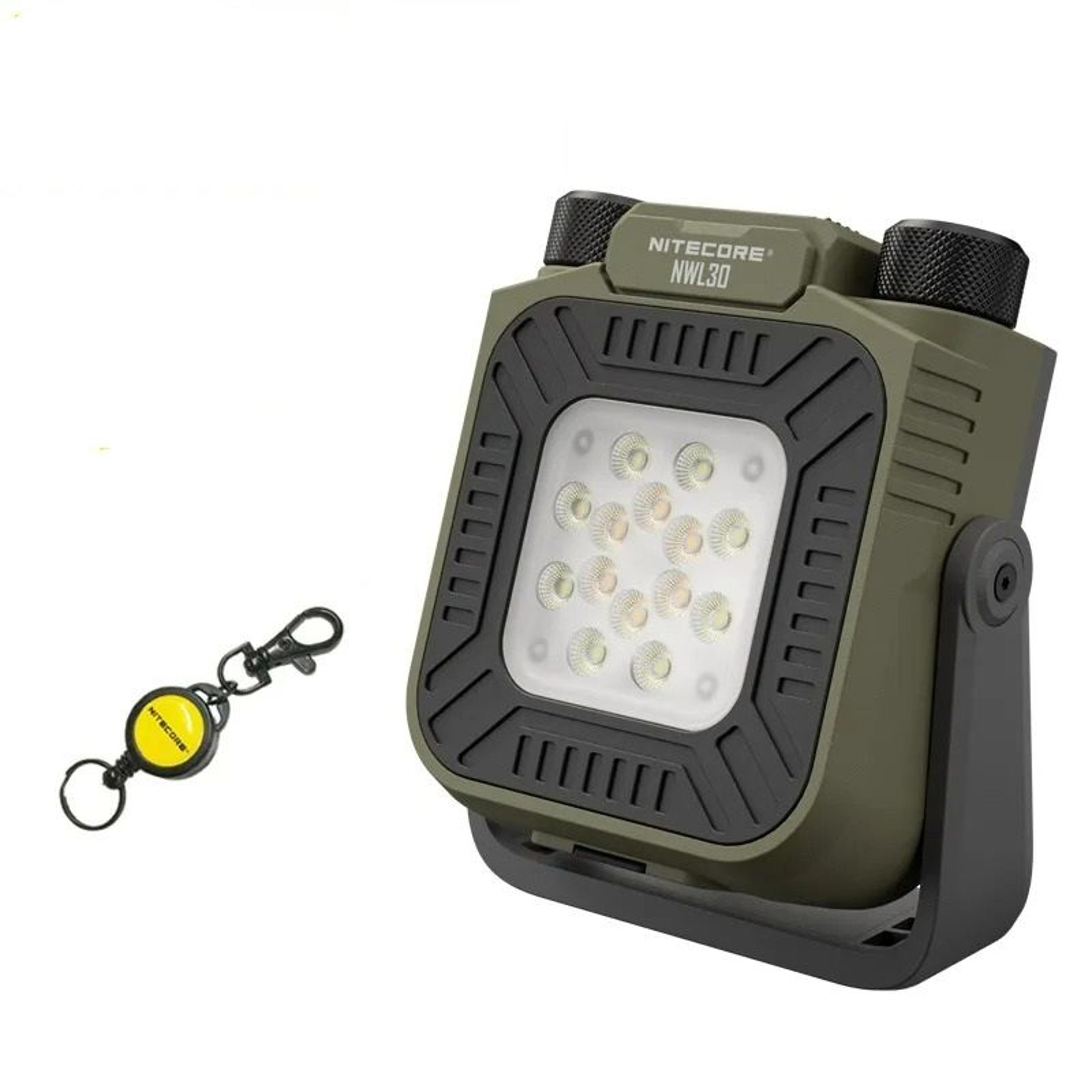3-in-1 outdoor floodlight & mosquito repeller emergency power station