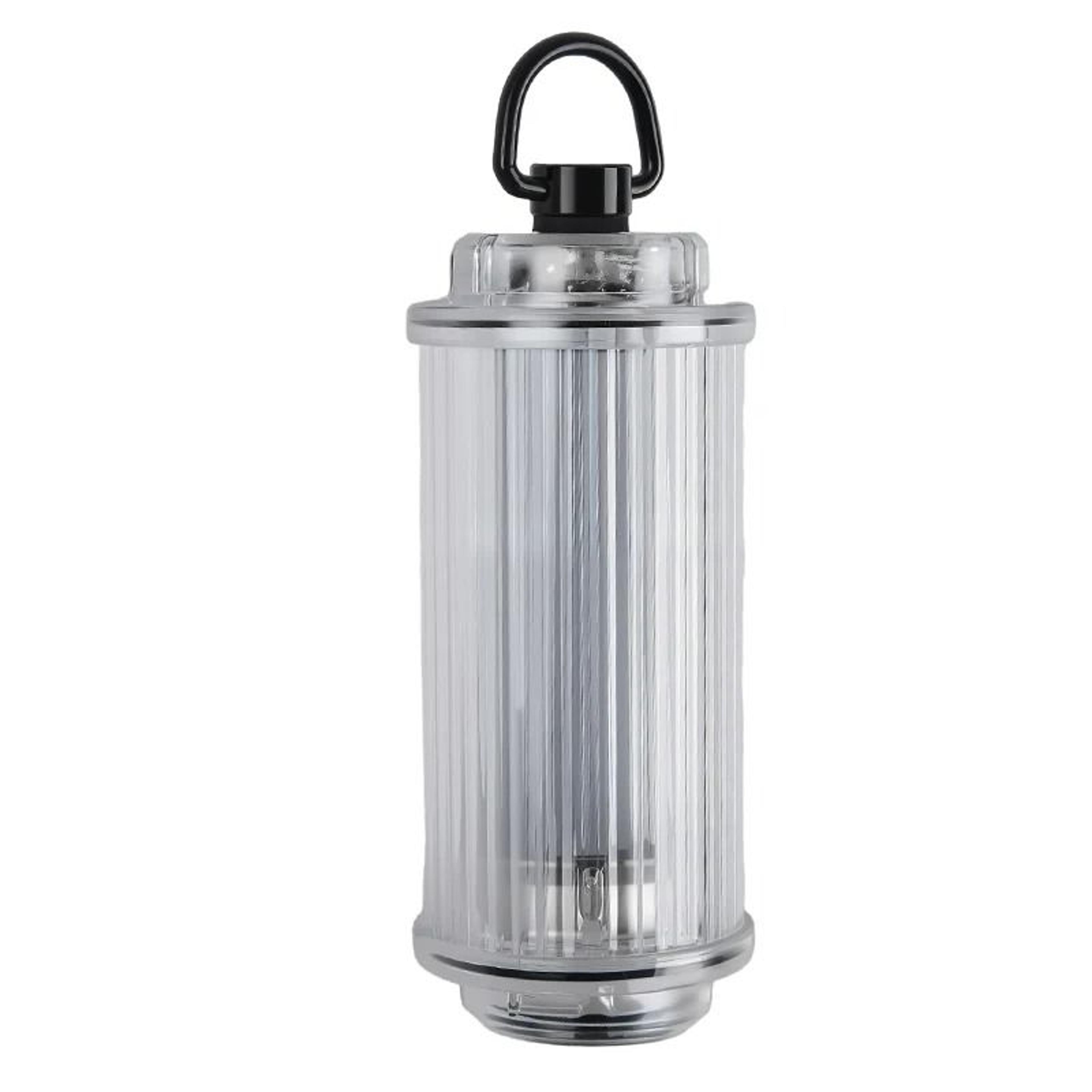 transparent mini led camping lantern & magnetic flashlight