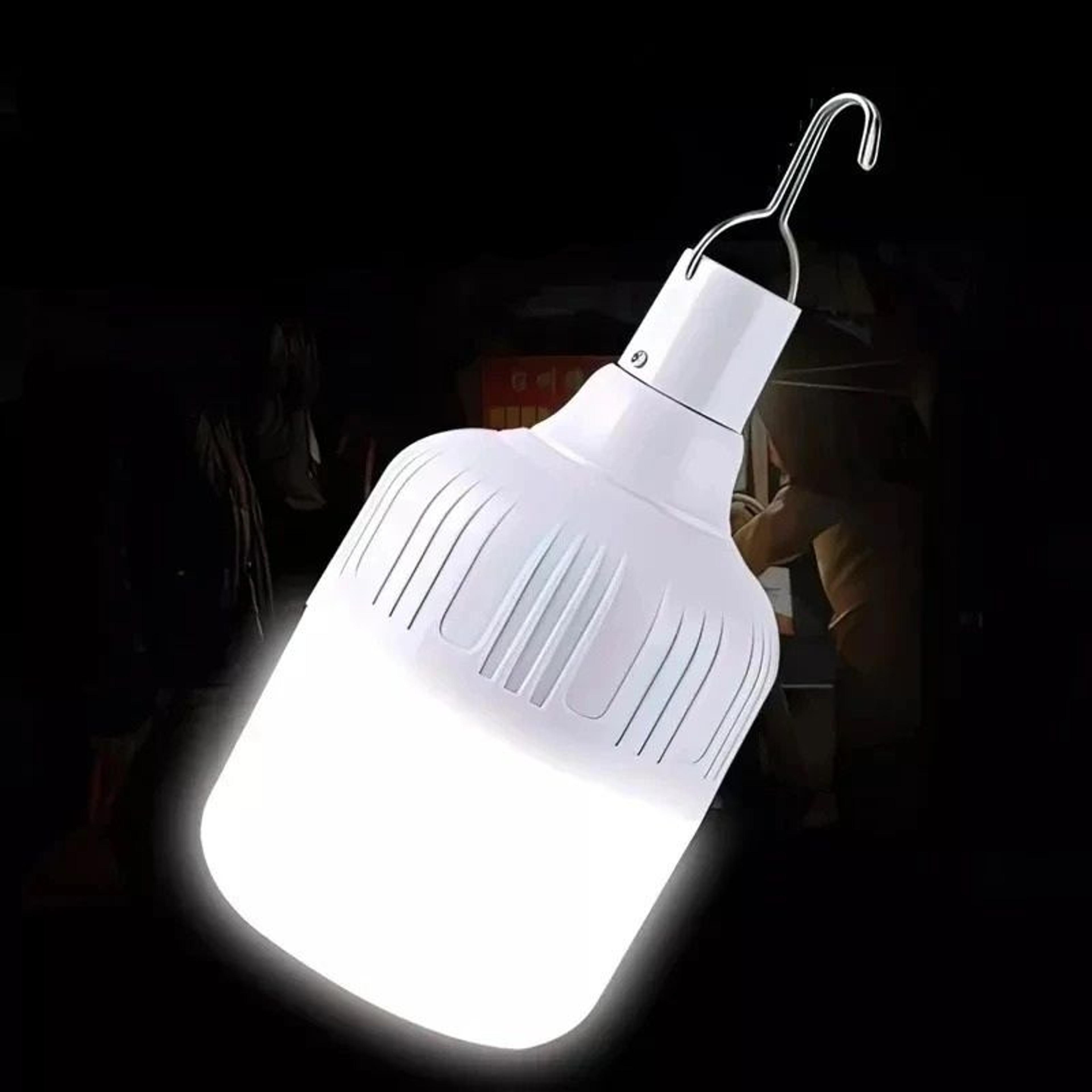 high-capacity camping lantern & emergency bulb with motion sensor & power bank