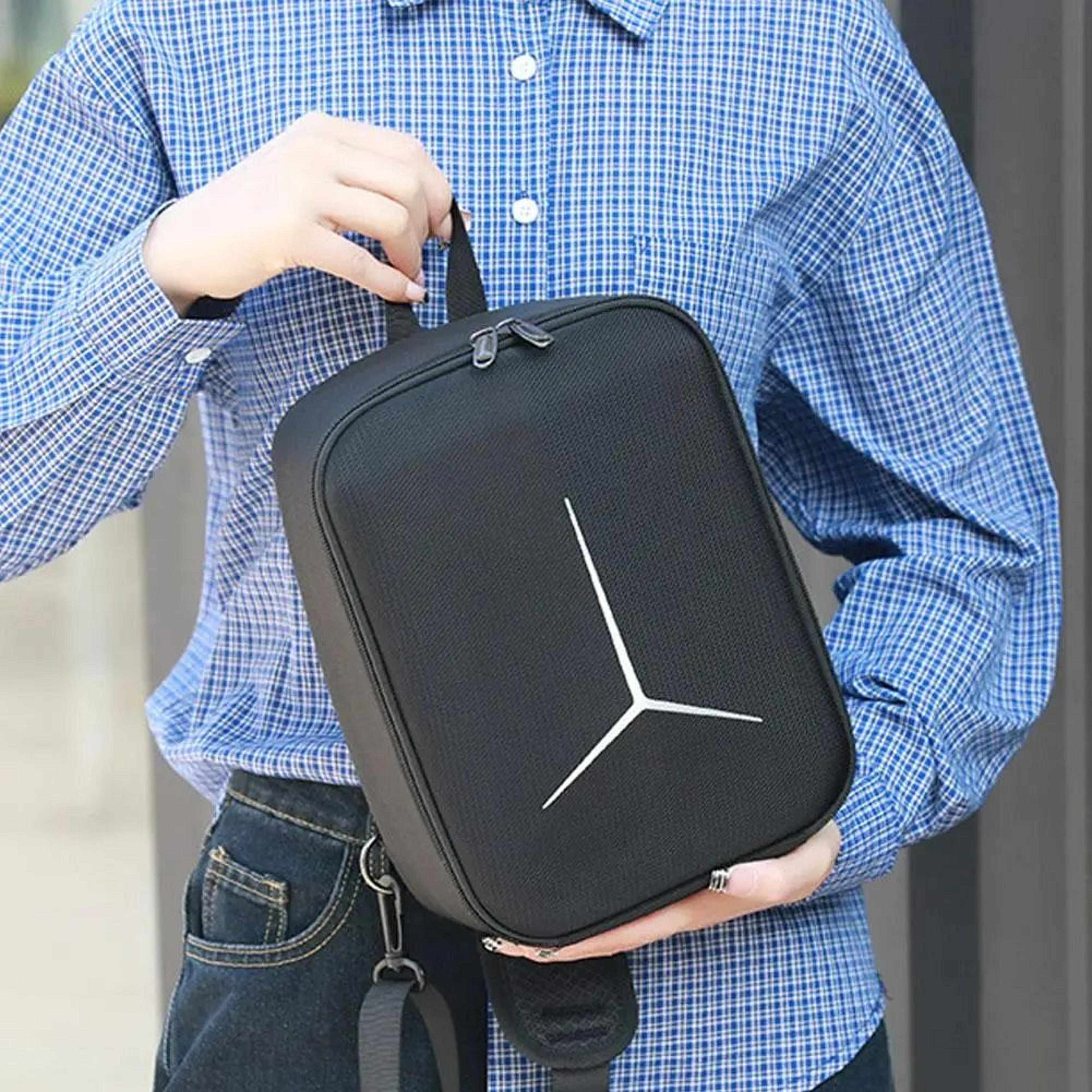 portable travel storage & shoulder carrying case for drone accessories