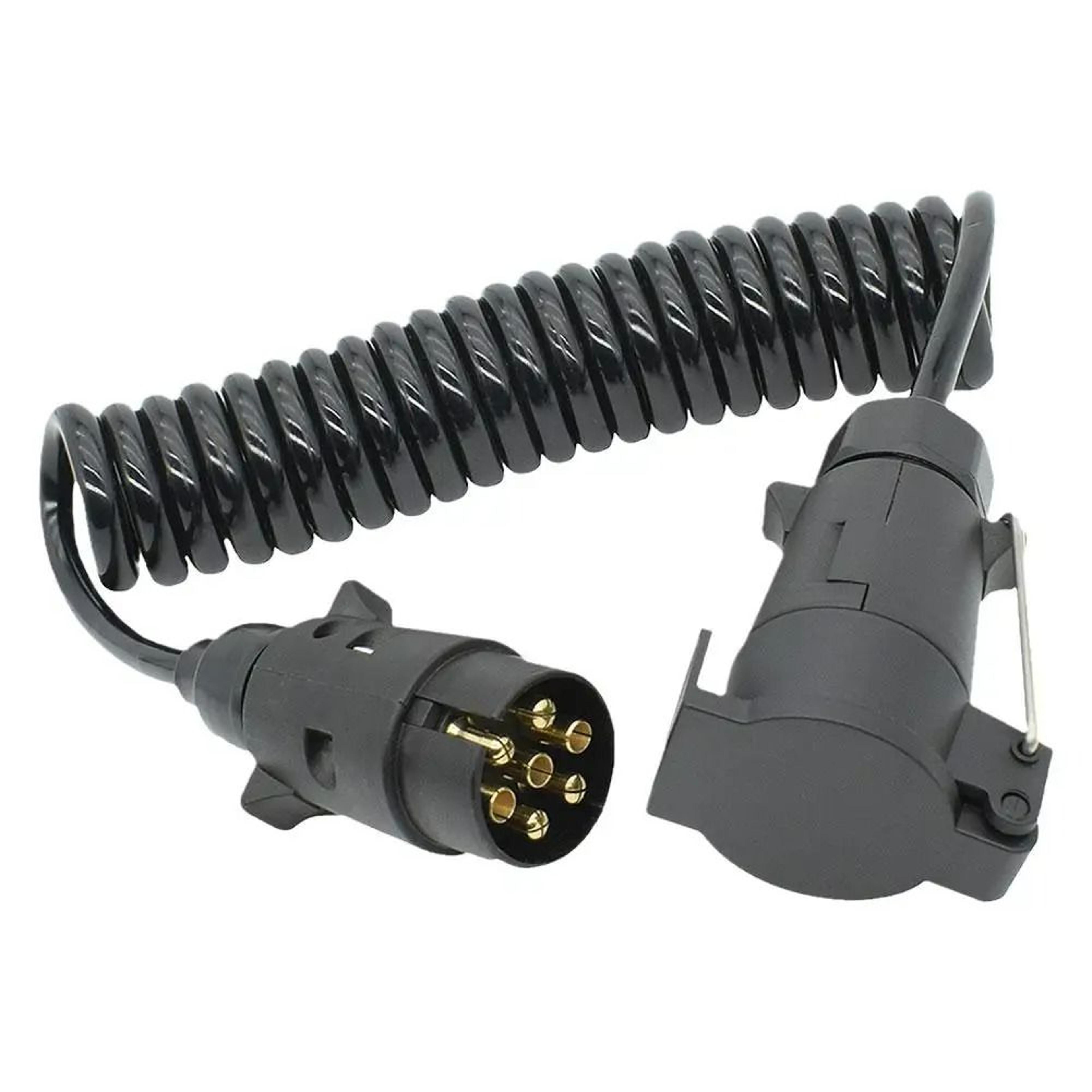 6.5 ft (2 m) 7-pin trailer light board extension cable